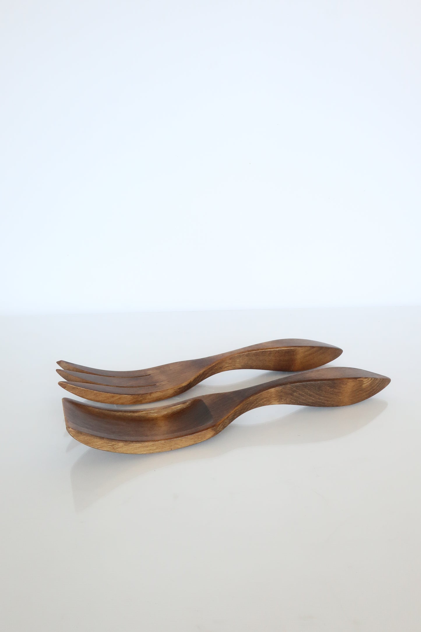 Wooden Salad Server Set