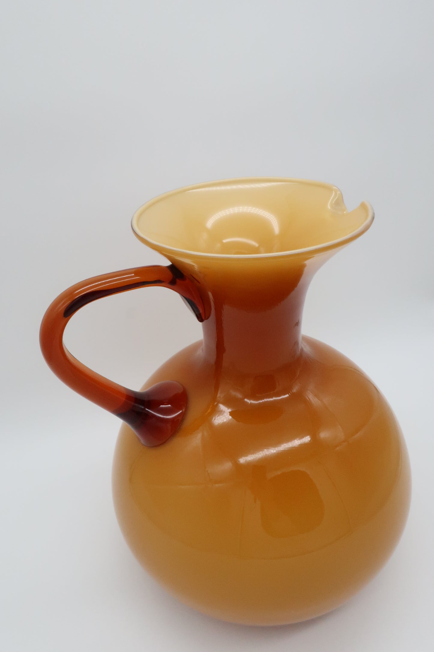 Empoli Amber Cased Pitcher