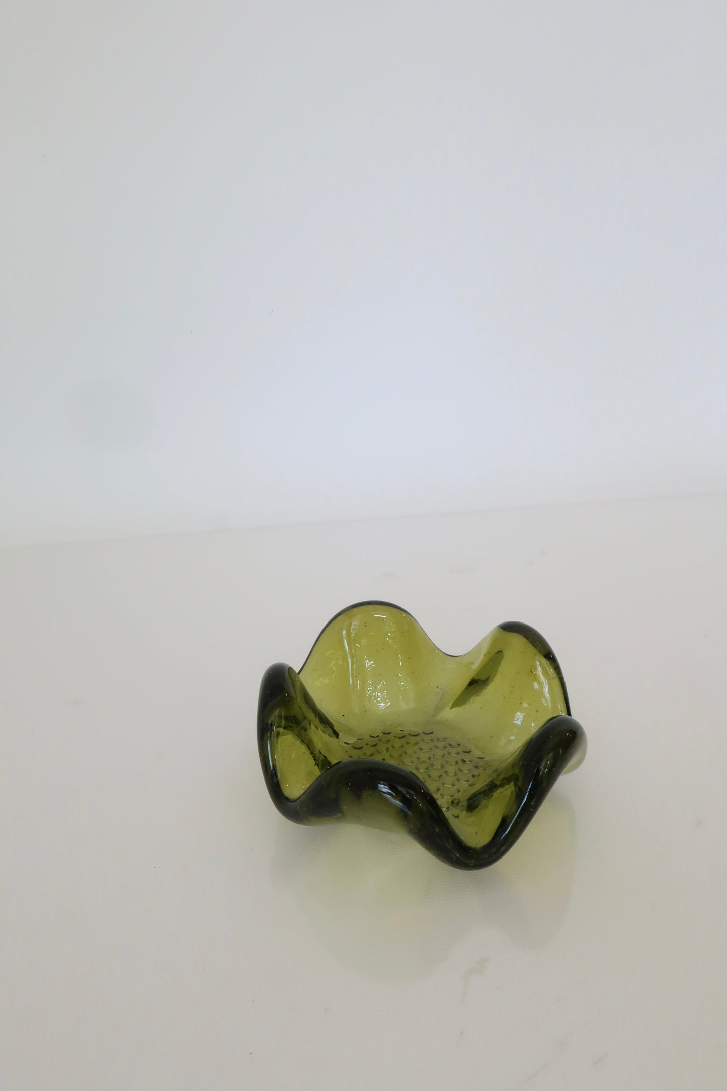 Italian Green Ashtray