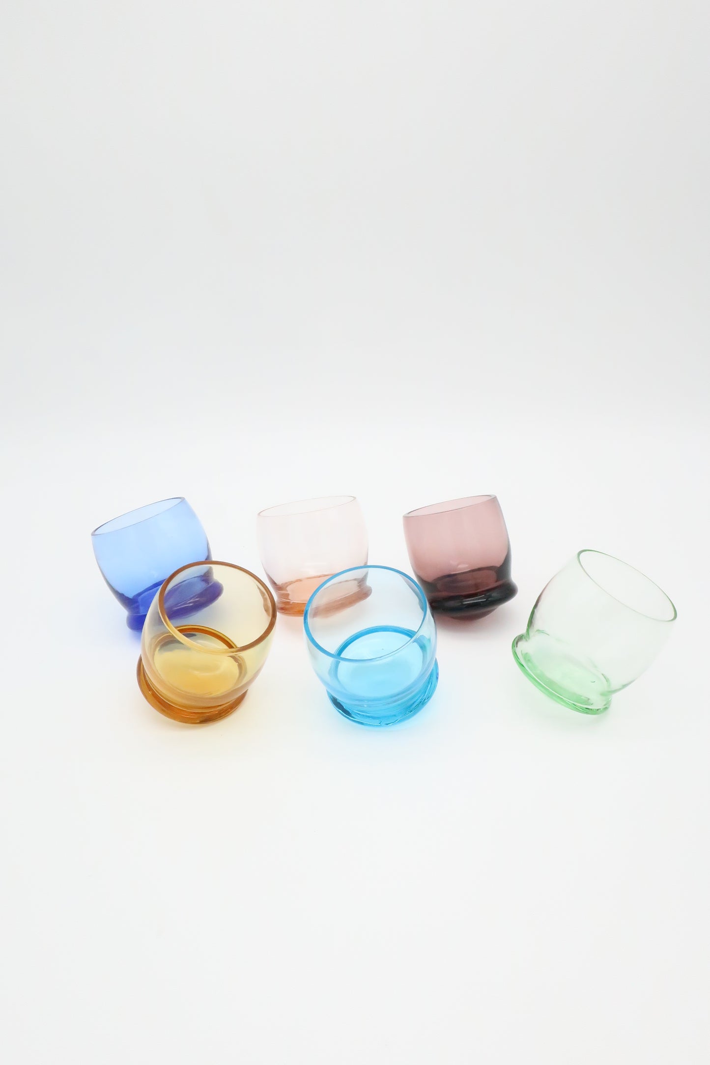 Multi Colored Rolling Shotglasses