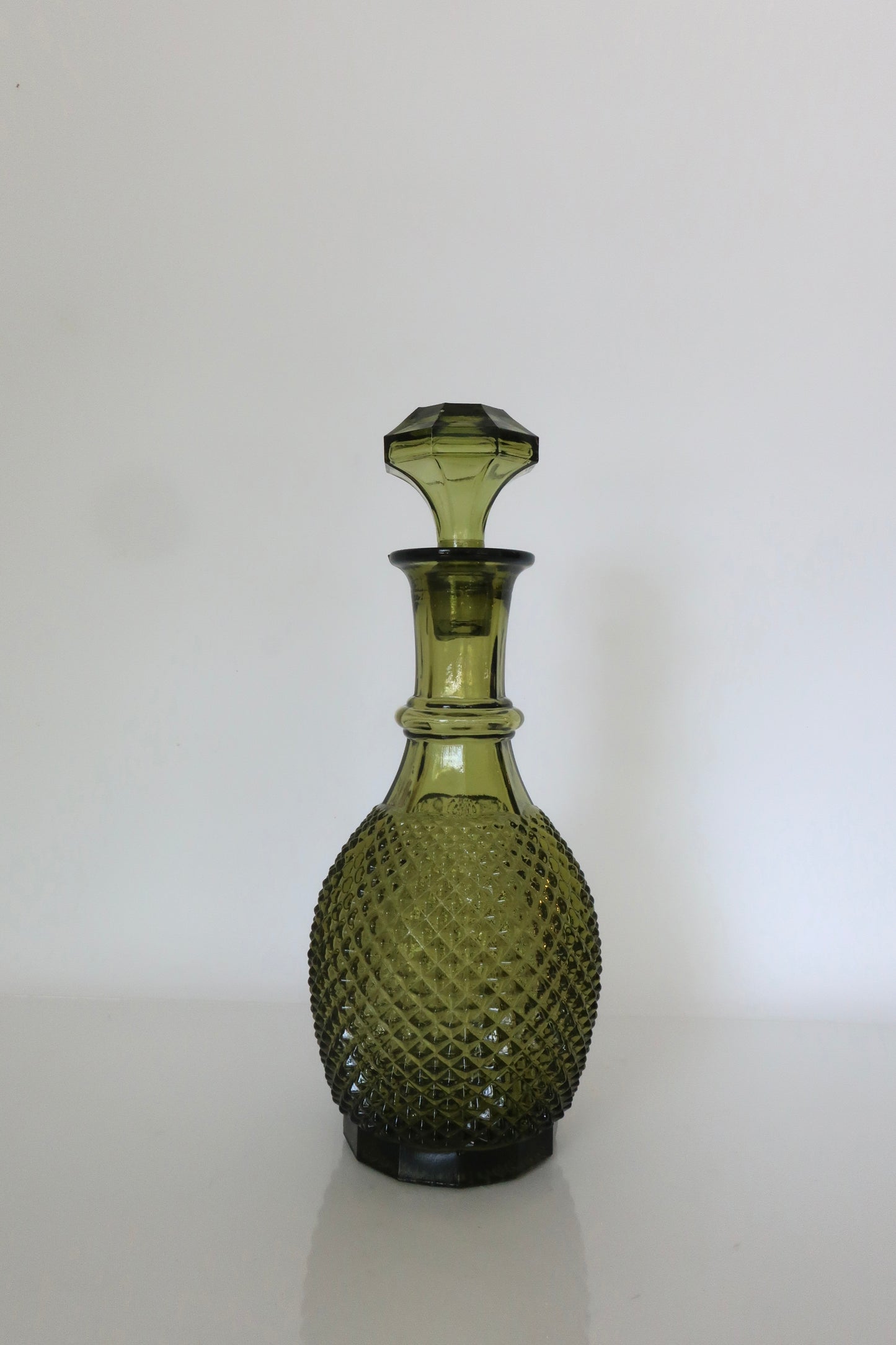 Italian Green Dabs Decanter