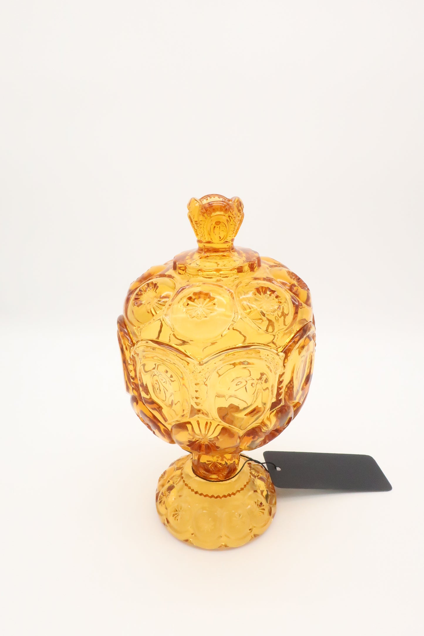 L.E. Smith Moon & Stars Compote