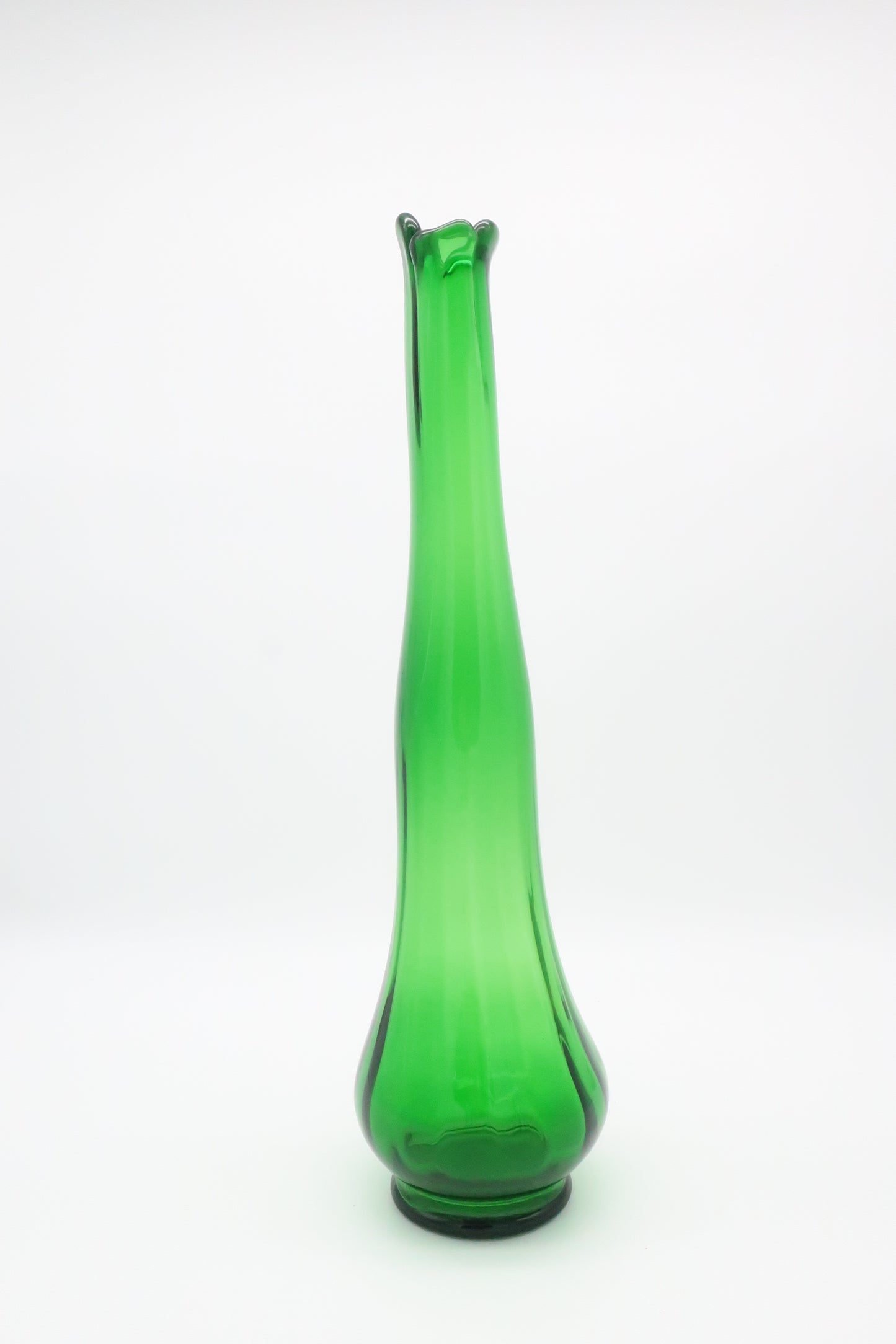 Green Swung Vase