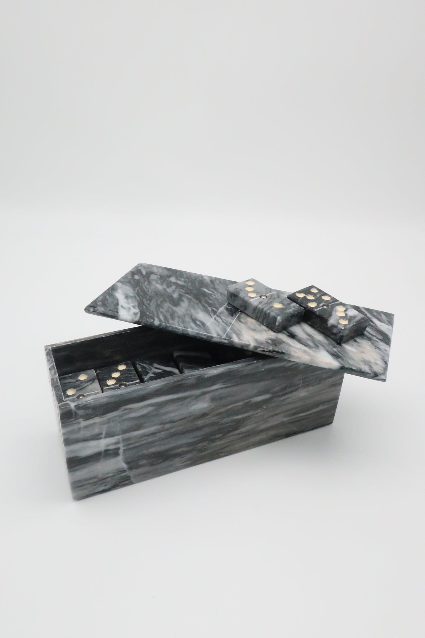 Marble Dominoes Set
