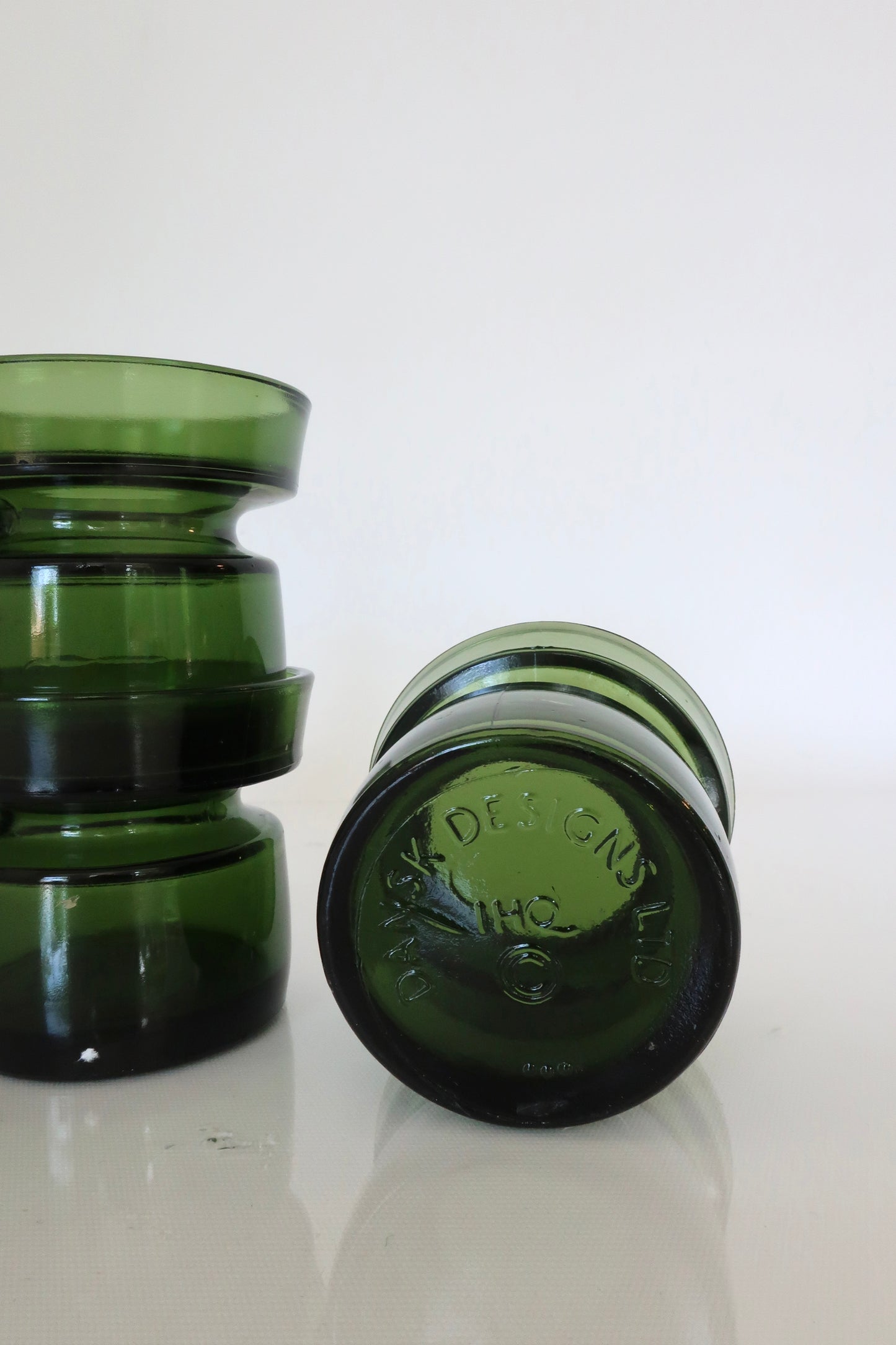 Dansk Green Candle Holder