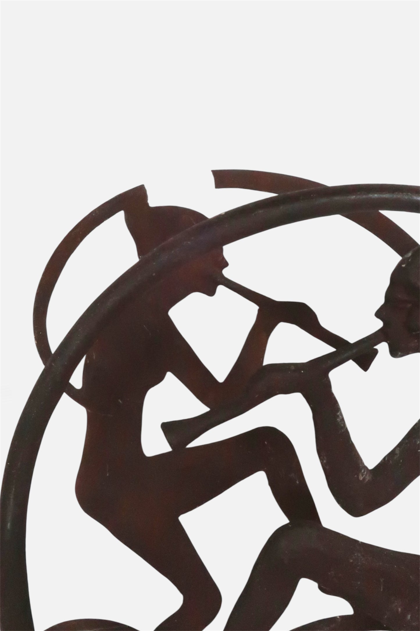 1920's Art Deco Seville Art Iron Magazine Rack