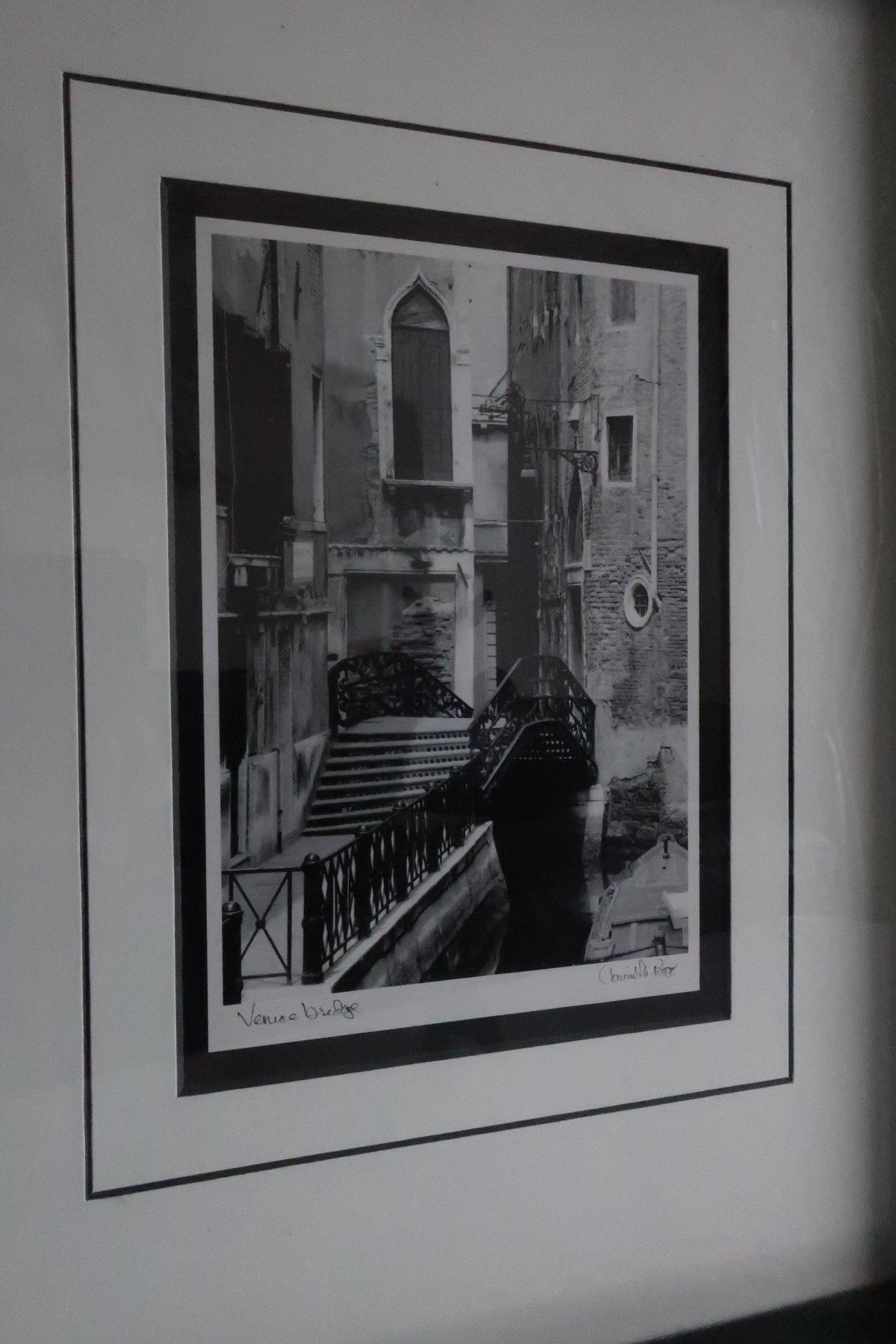 Venice Bridge Framed Photography