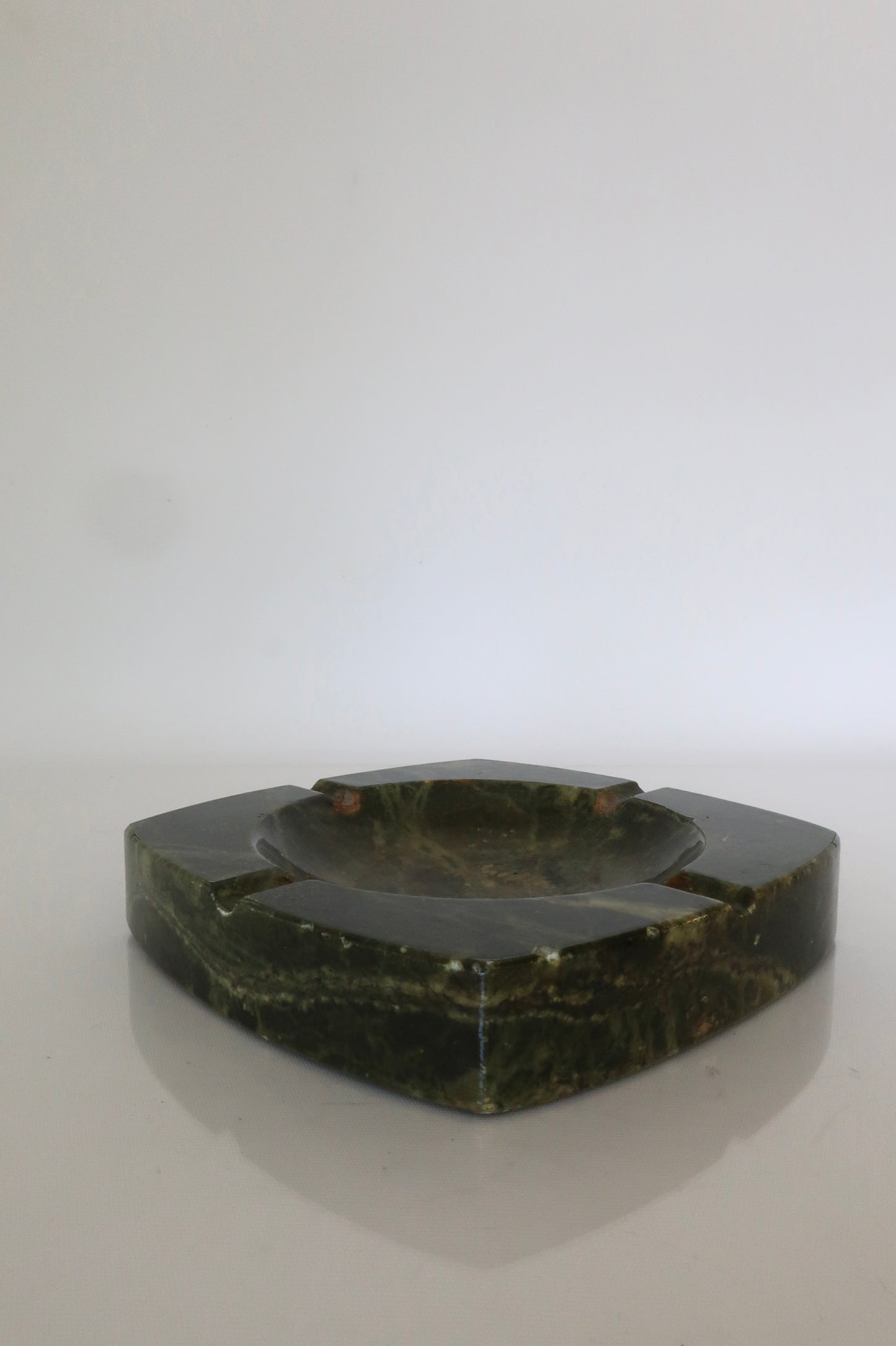 Italian Alabaster Green Ashtray