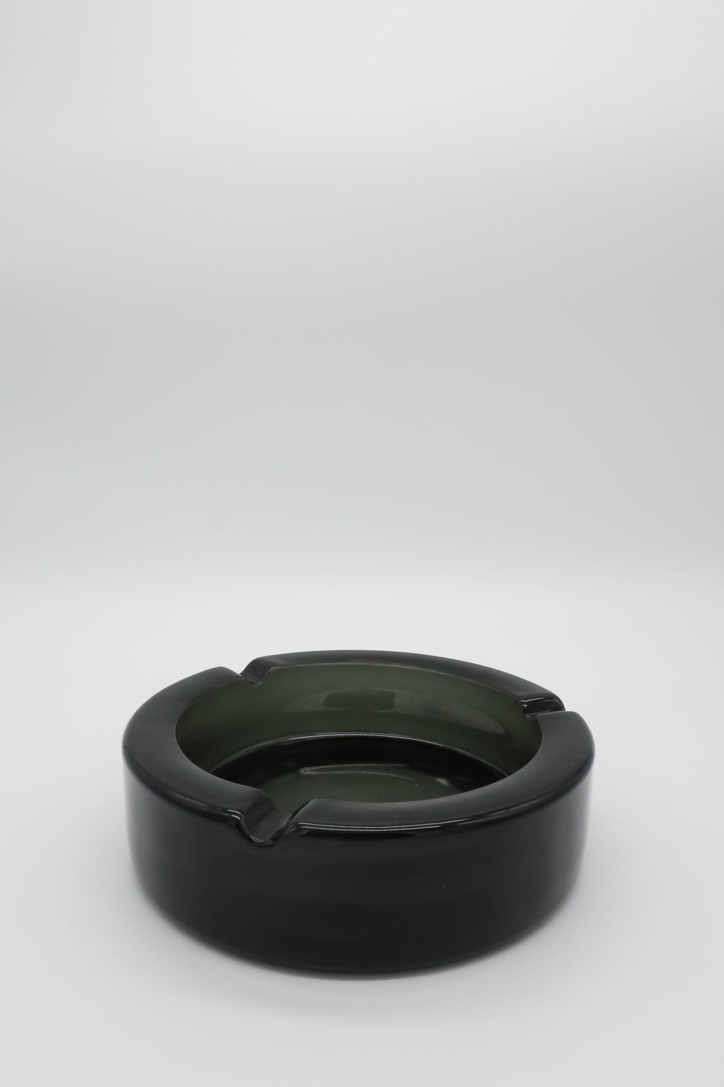 Smoke Glass Round Ashtray