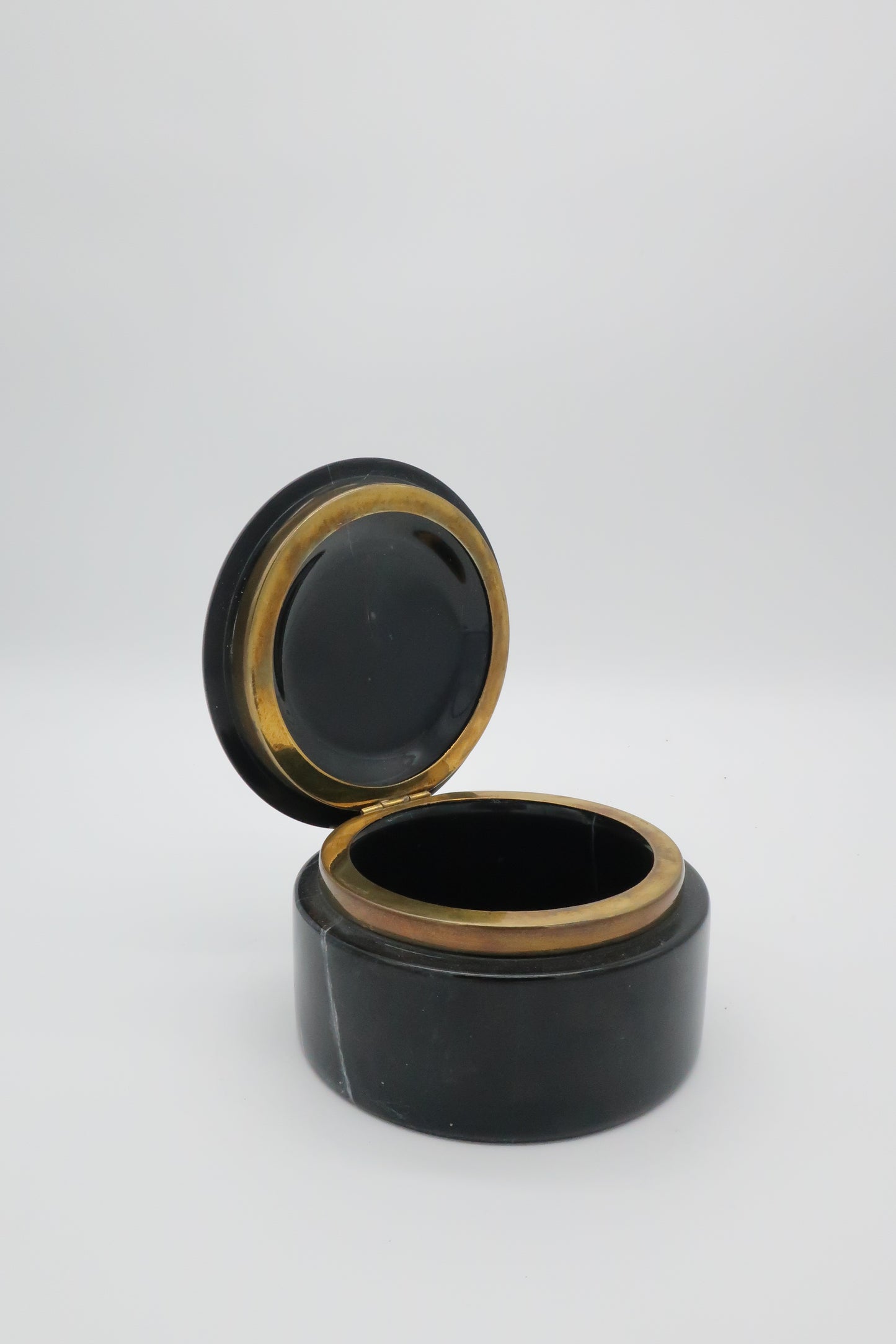 Marble & Brass Lidded Catch-all