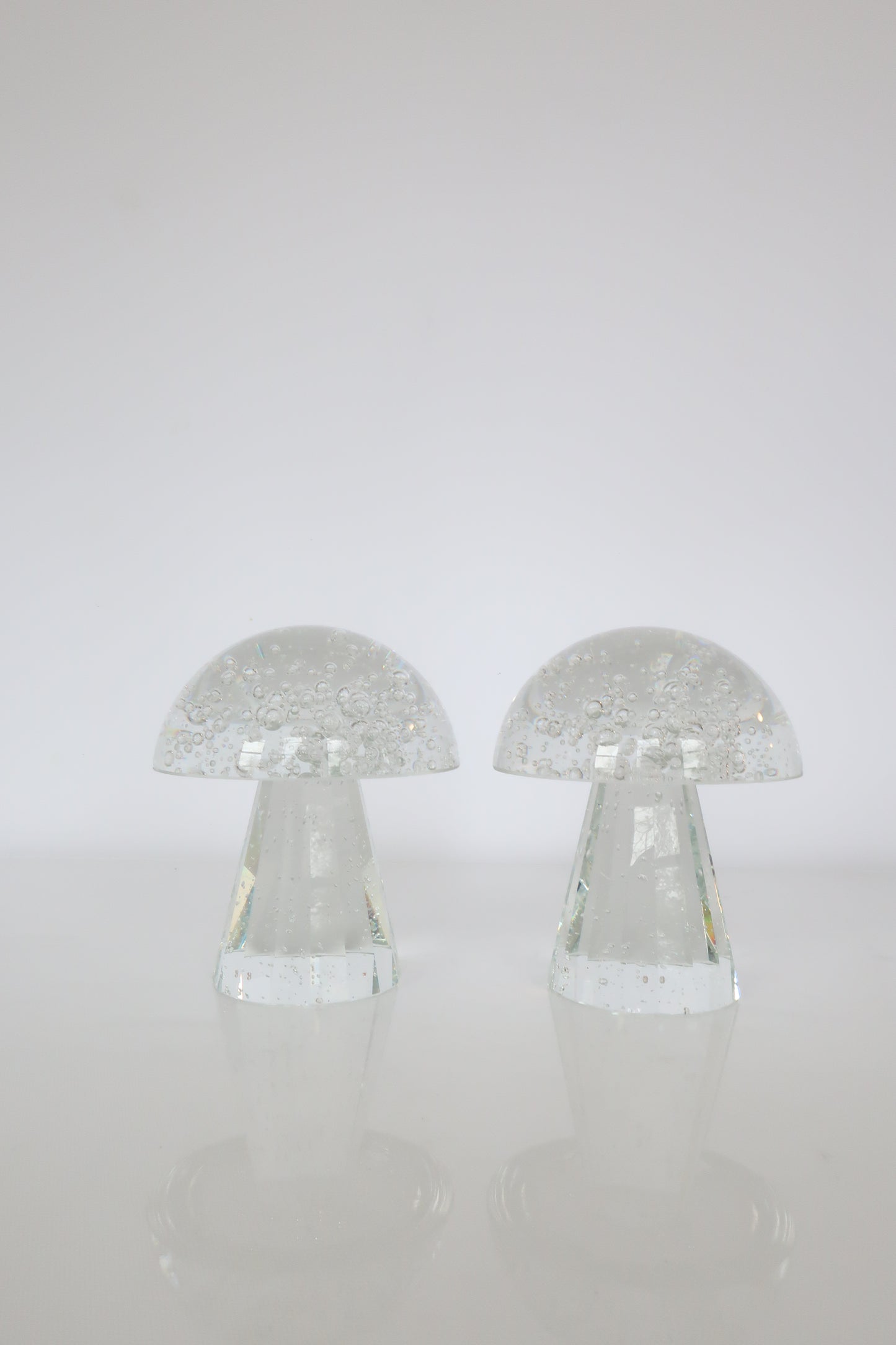 Crystal Glass Mushroom