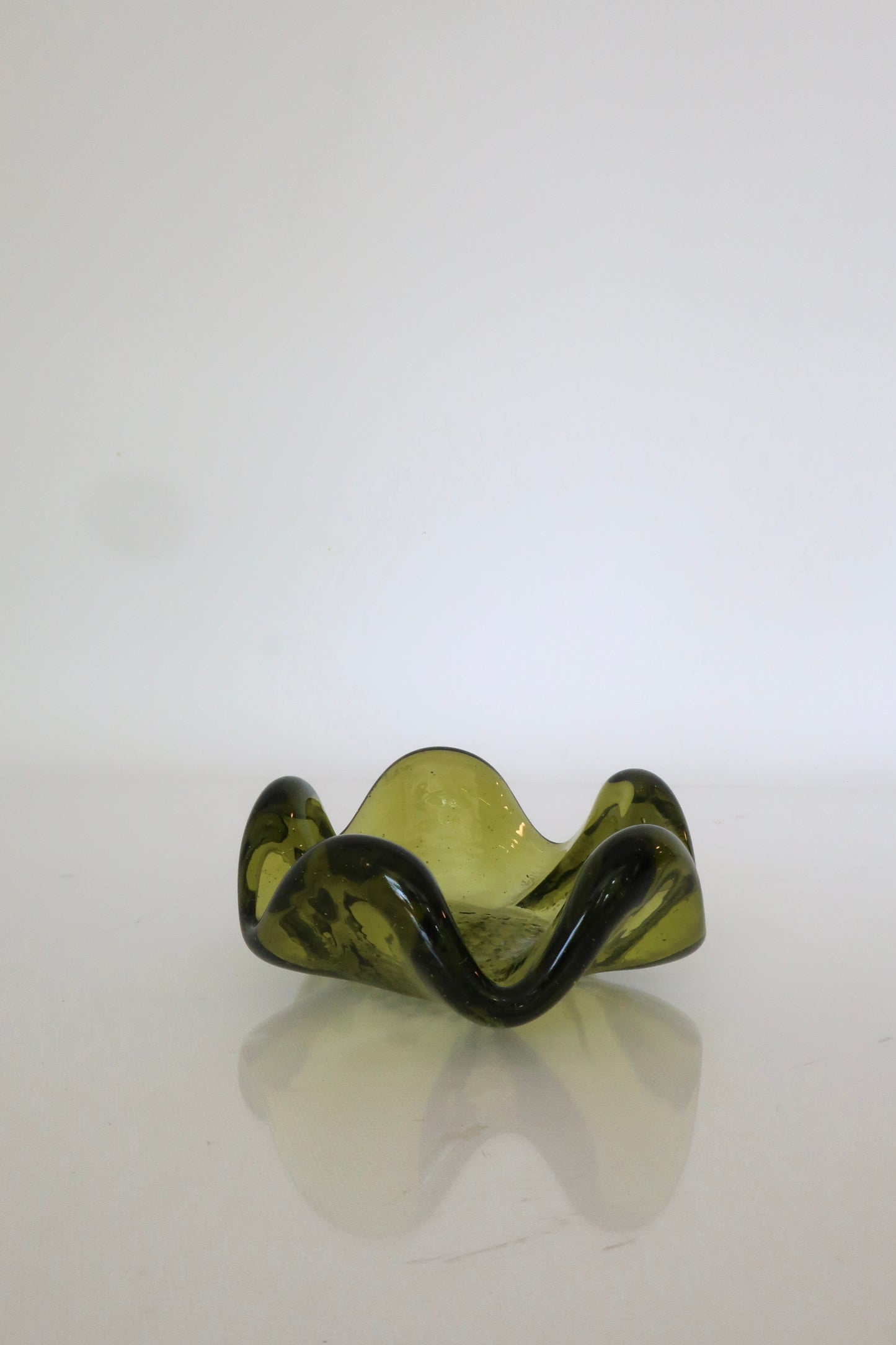 Italian Green Ashtray
