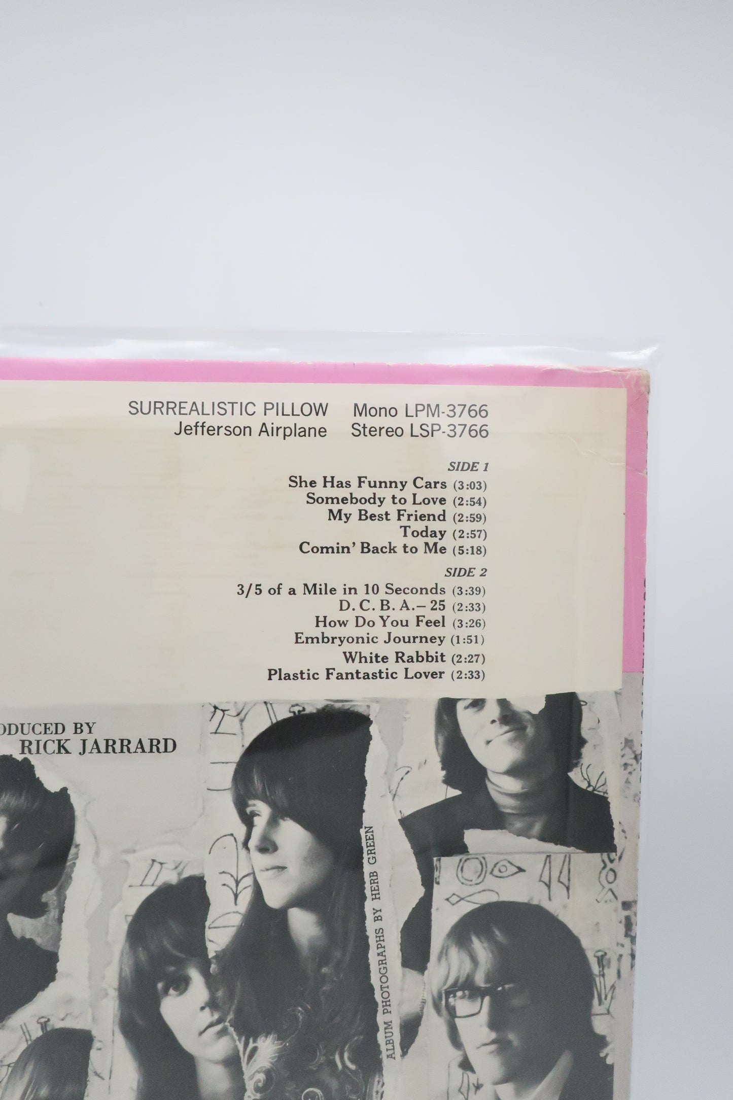 1967 Jefferson Airplane Surrealistic Pillow Vinyl