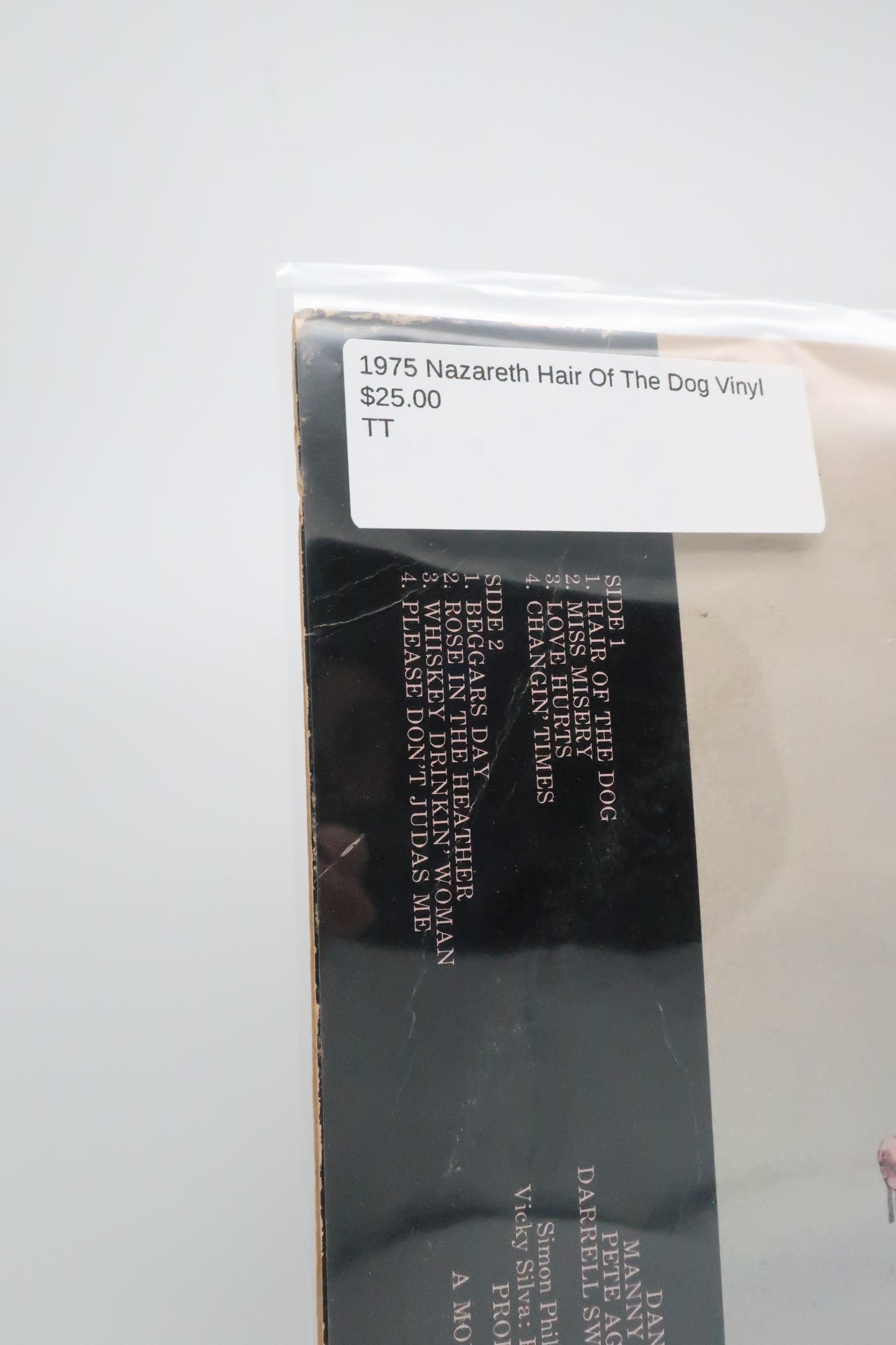 1975 Nazareth Hair Of The Dog Vinyl