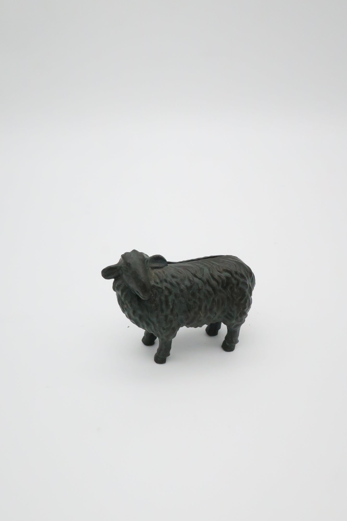 Cast Iron Sheep Business Card Holder