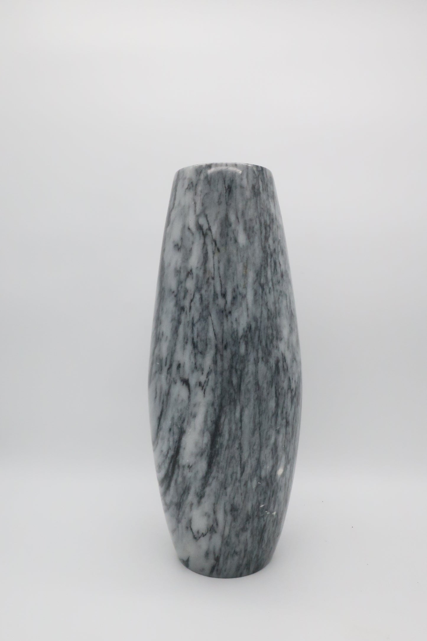 Grey & White Marble Vase