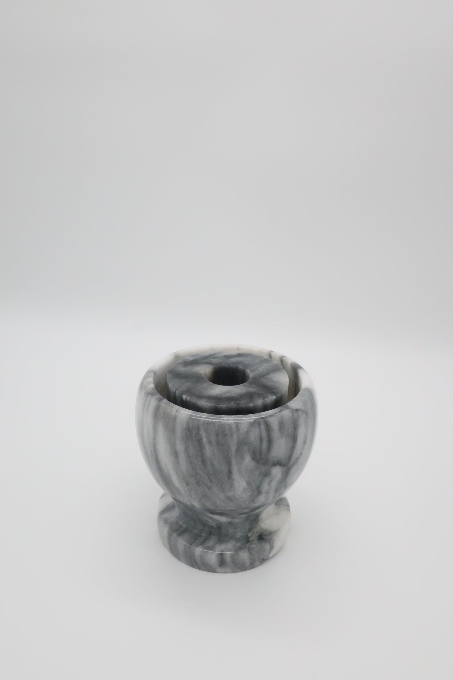 Marble Taper Candle Holder