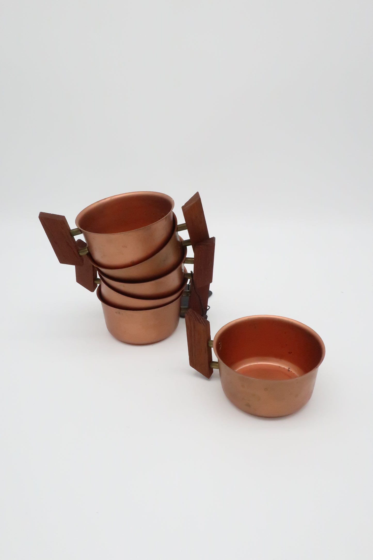 MCM Driburg Kristall Copper Cups