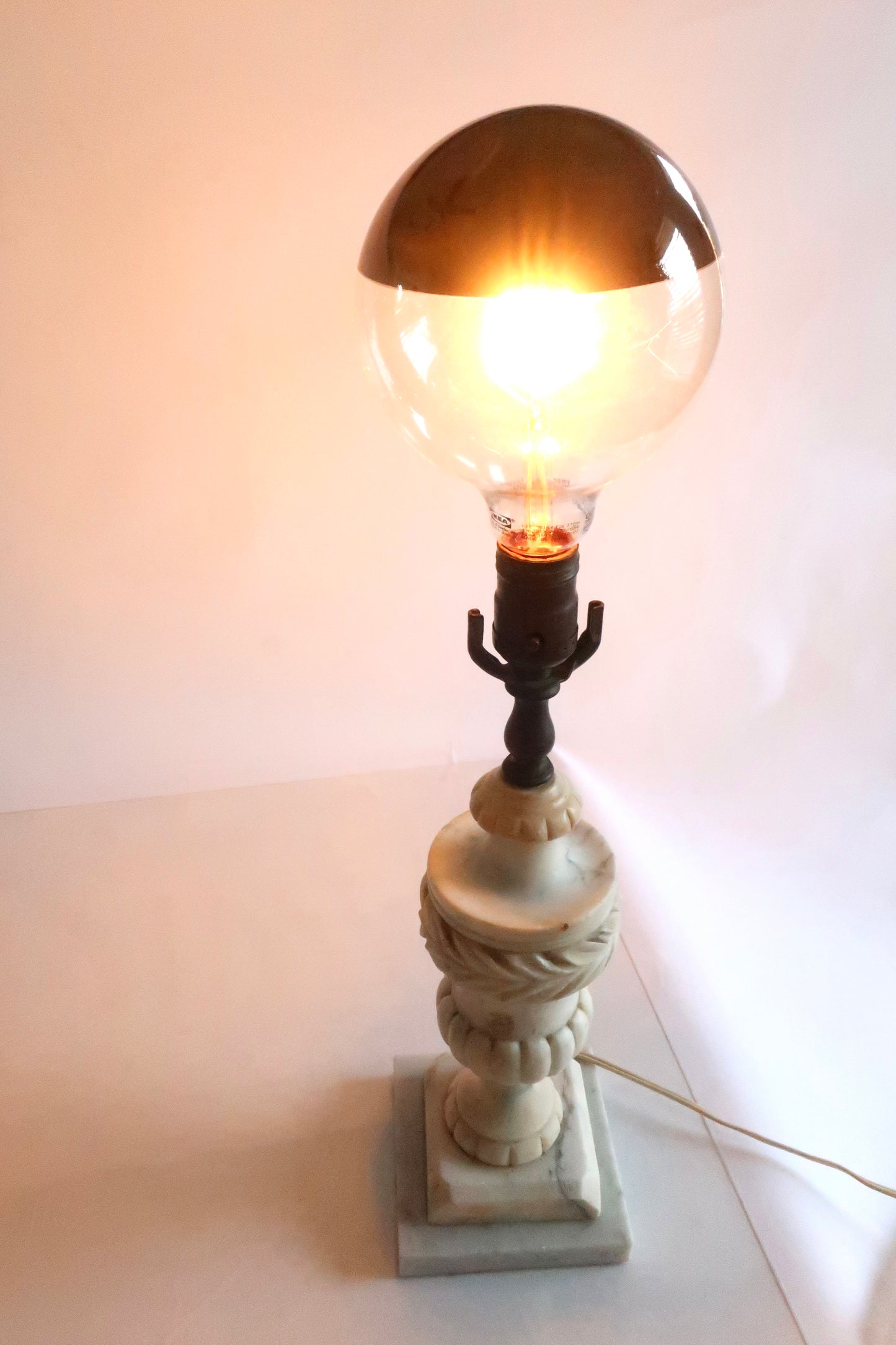 Italian Marble Table Lamp