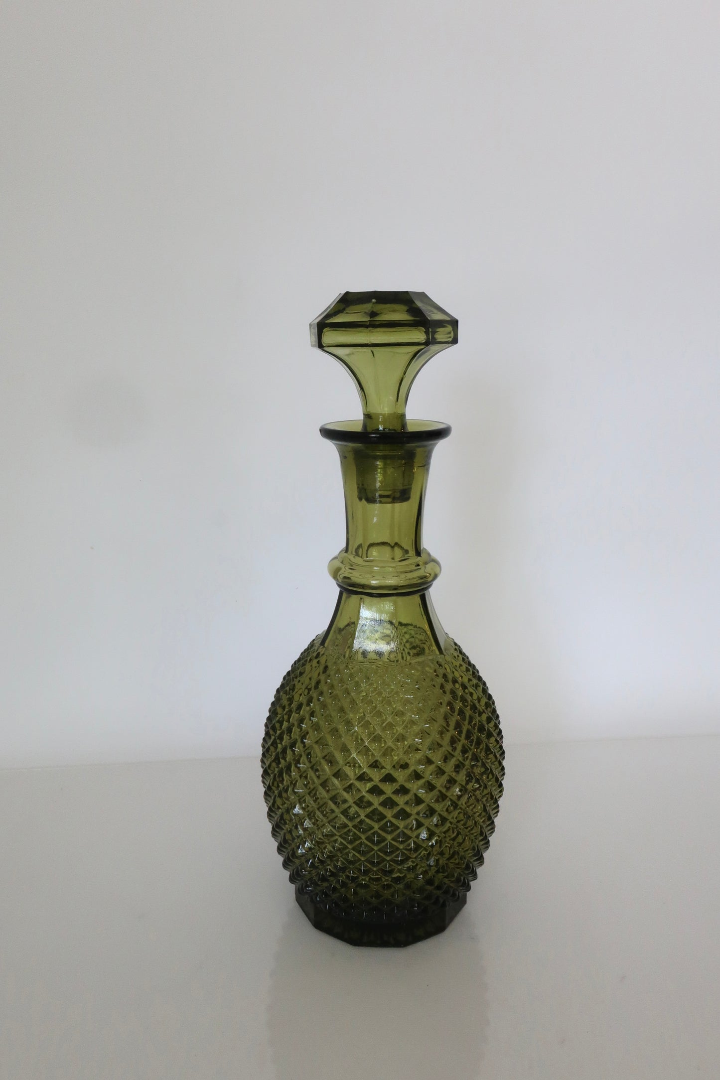 Italian Green Dabs Decanter