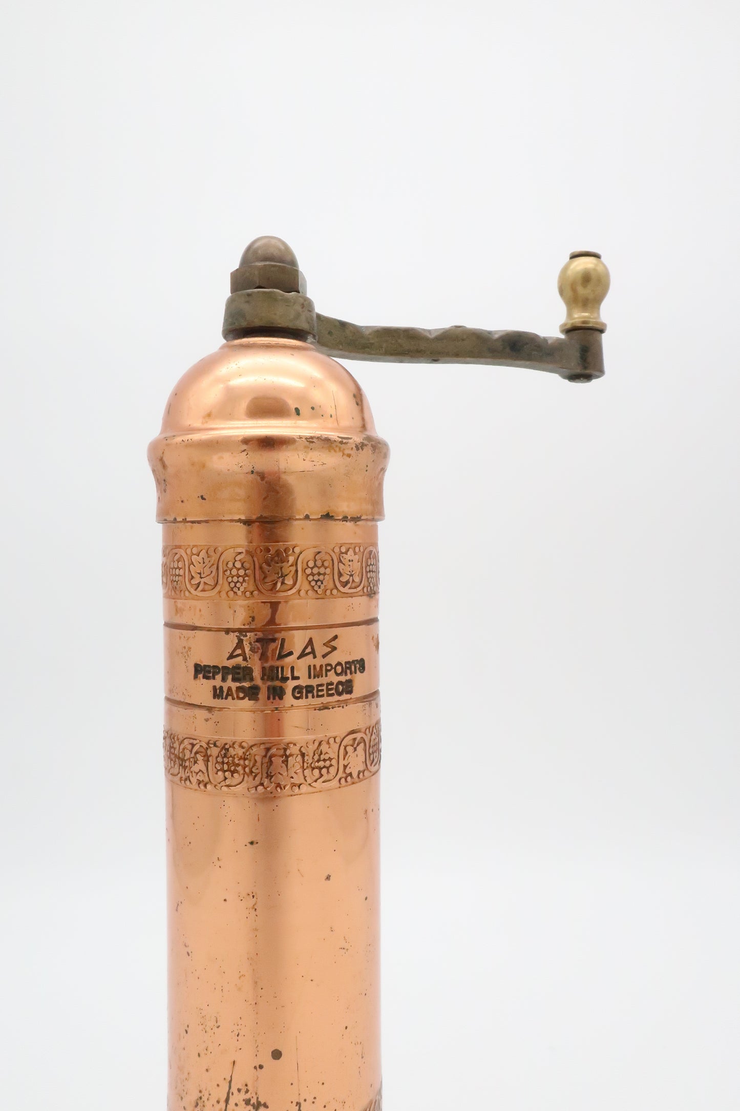 Atlas Copper Pepper Mill
