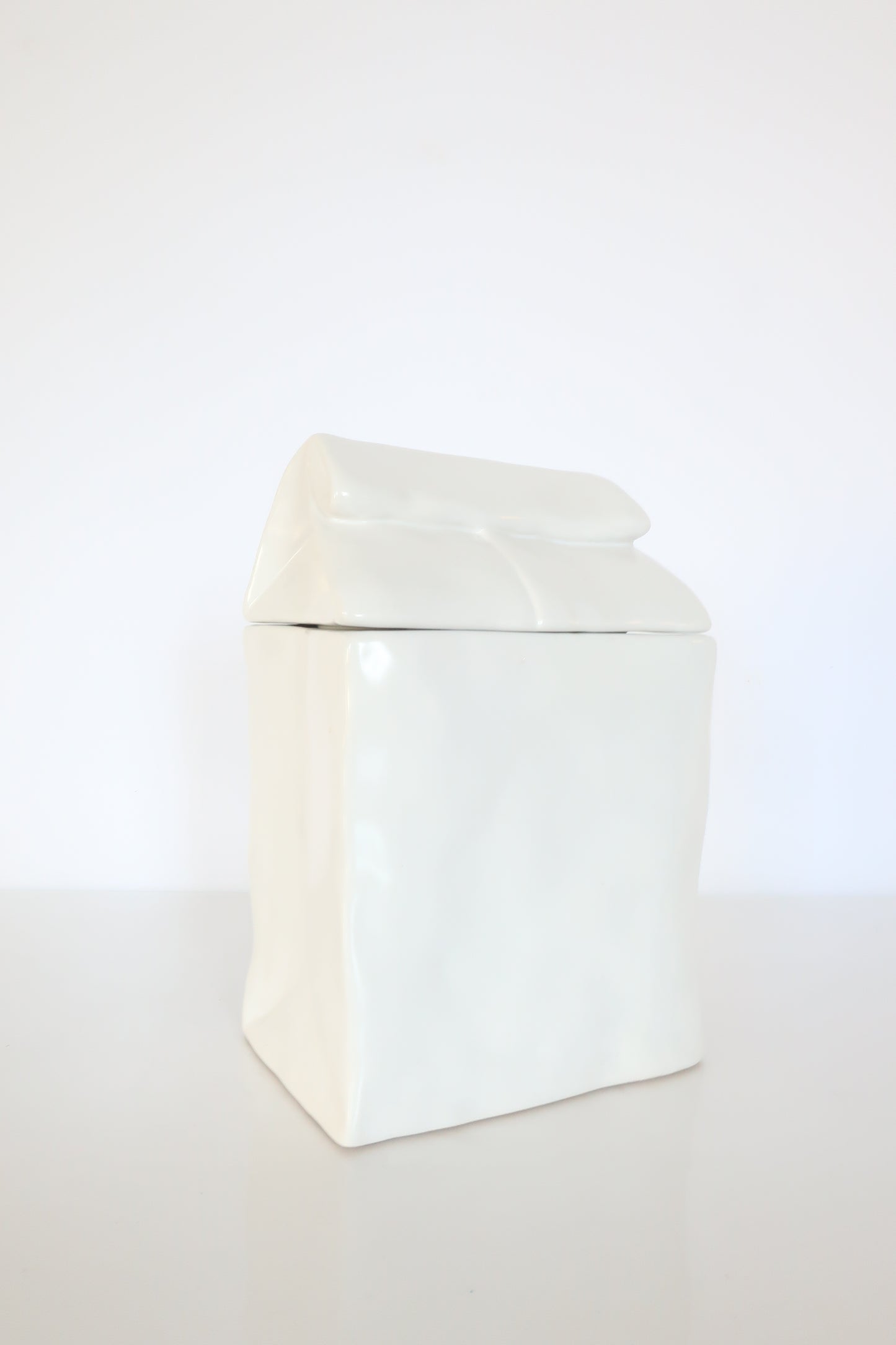 Ceramic “Paper” Bag Canister