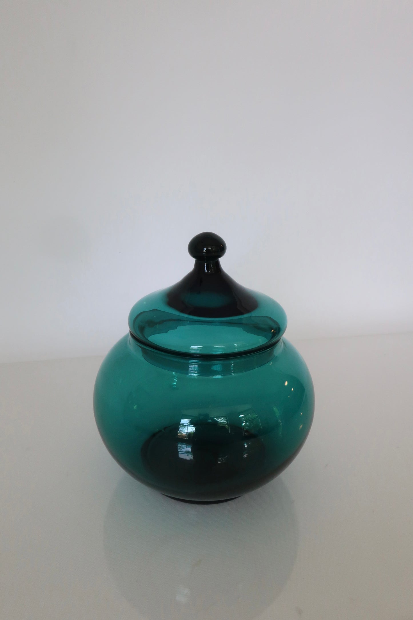 Empoli Teal Lidded Catch-all