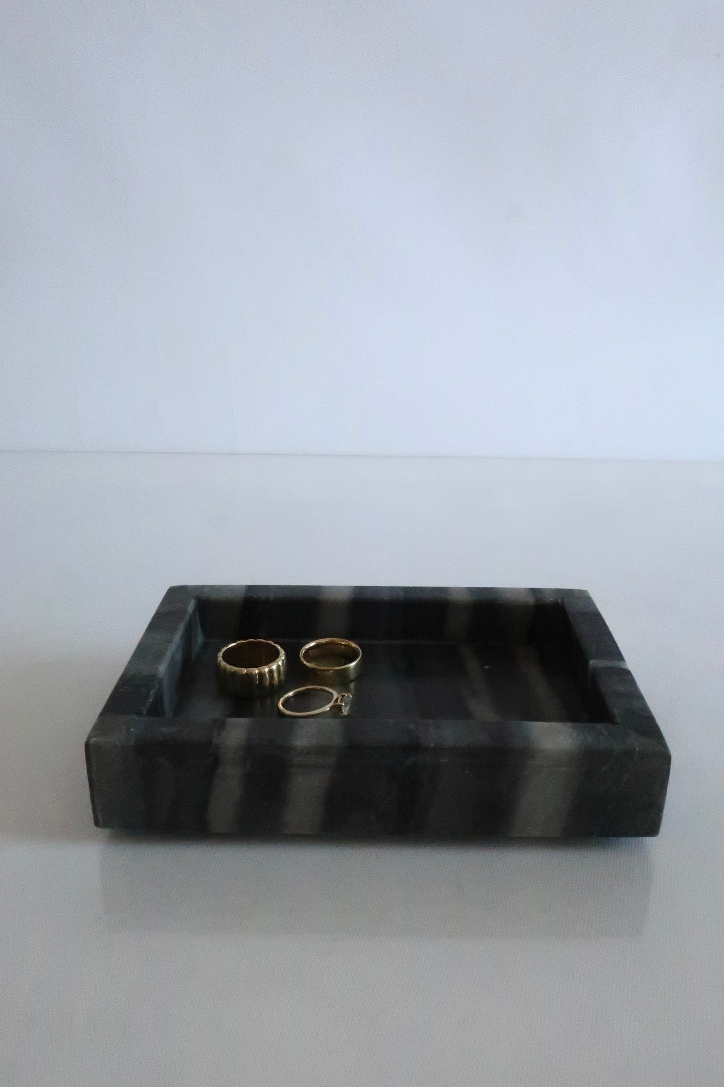 Black & White Marble Catch-all