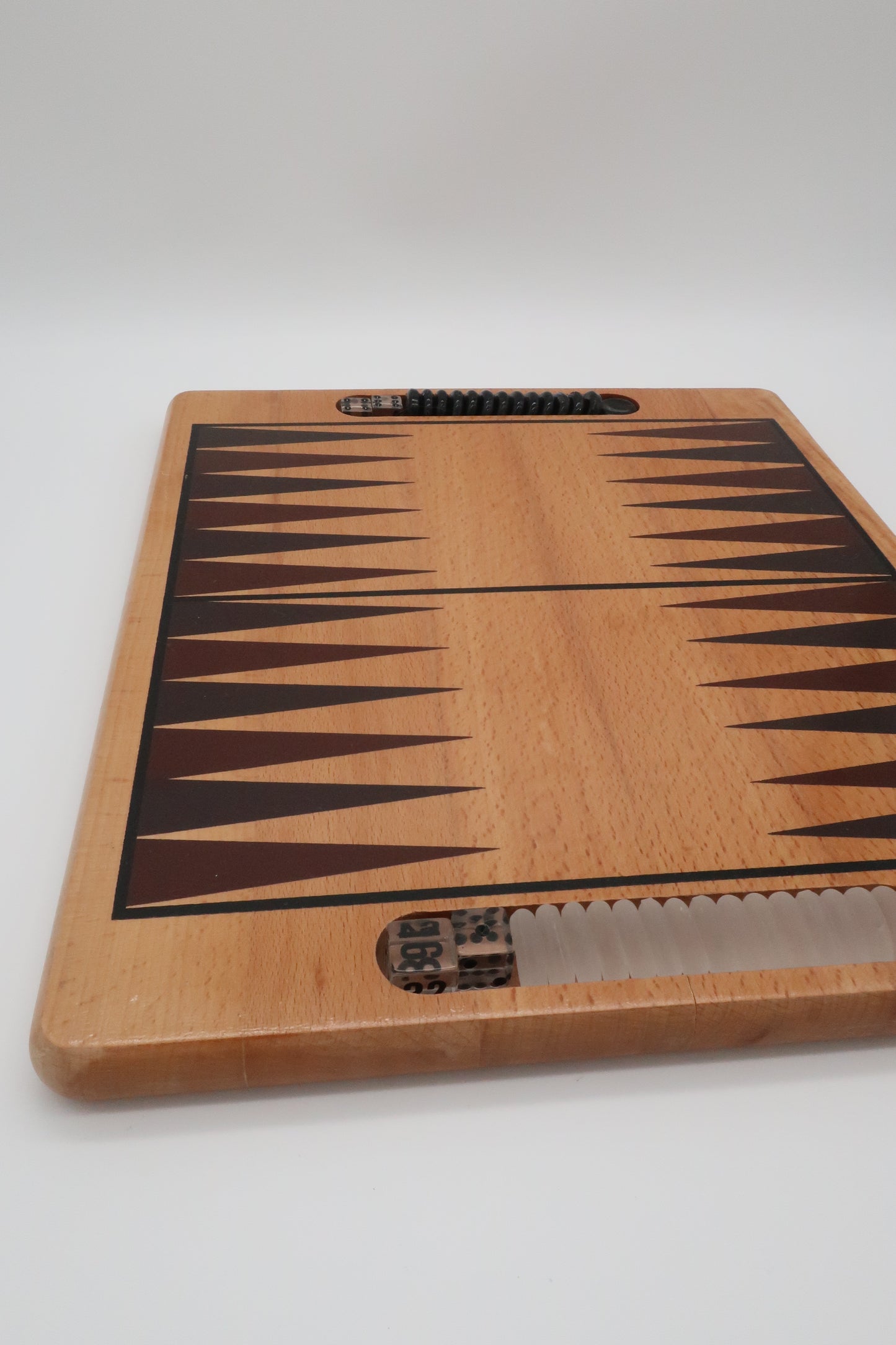 Wooden Backgammon Board Set