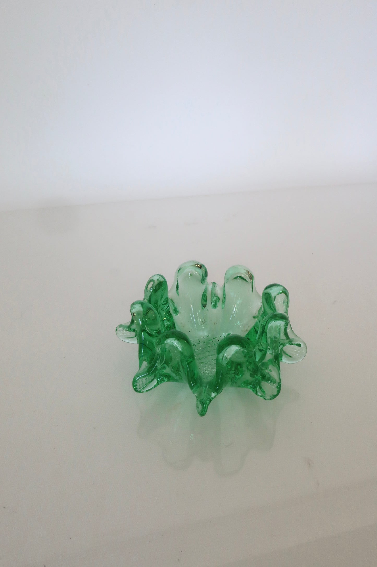 Italian Green Ashtray