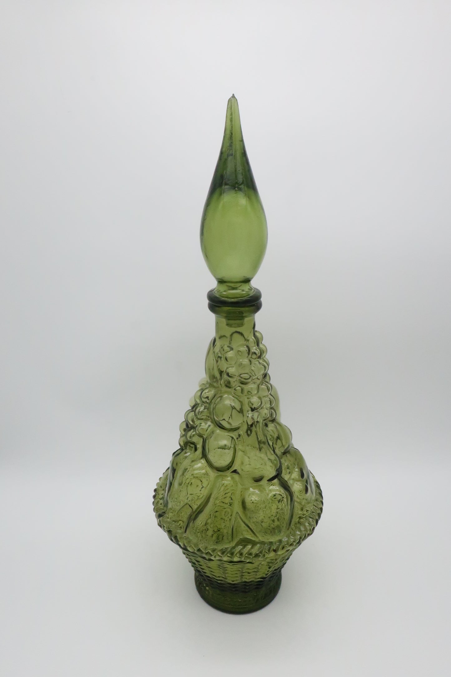 Empoli Green Basket Decanter