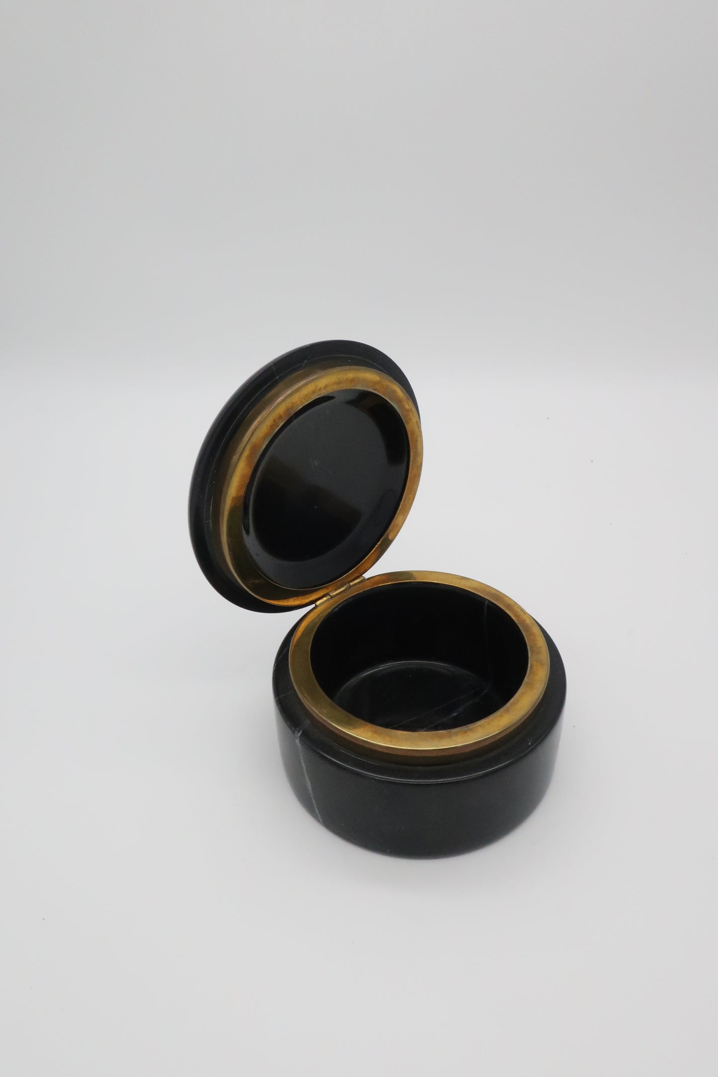 Marble & Brass Lidded Catch-all