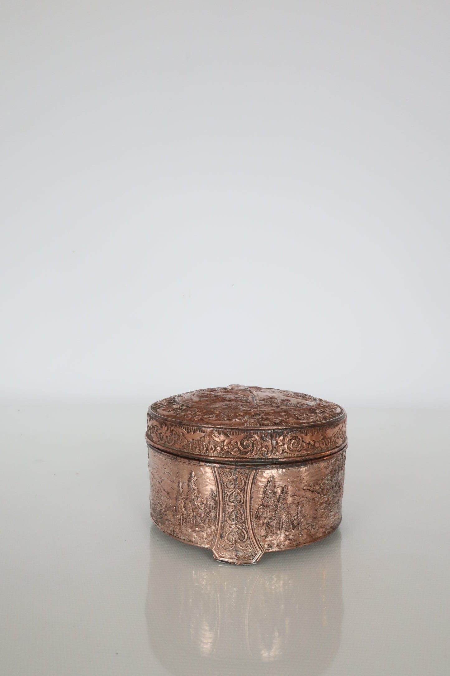 Copper Lady Trinket Dish