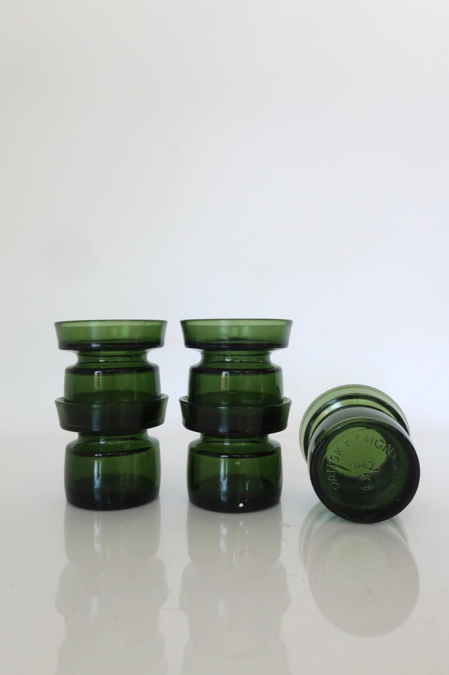 Dansk Green Candle Holder