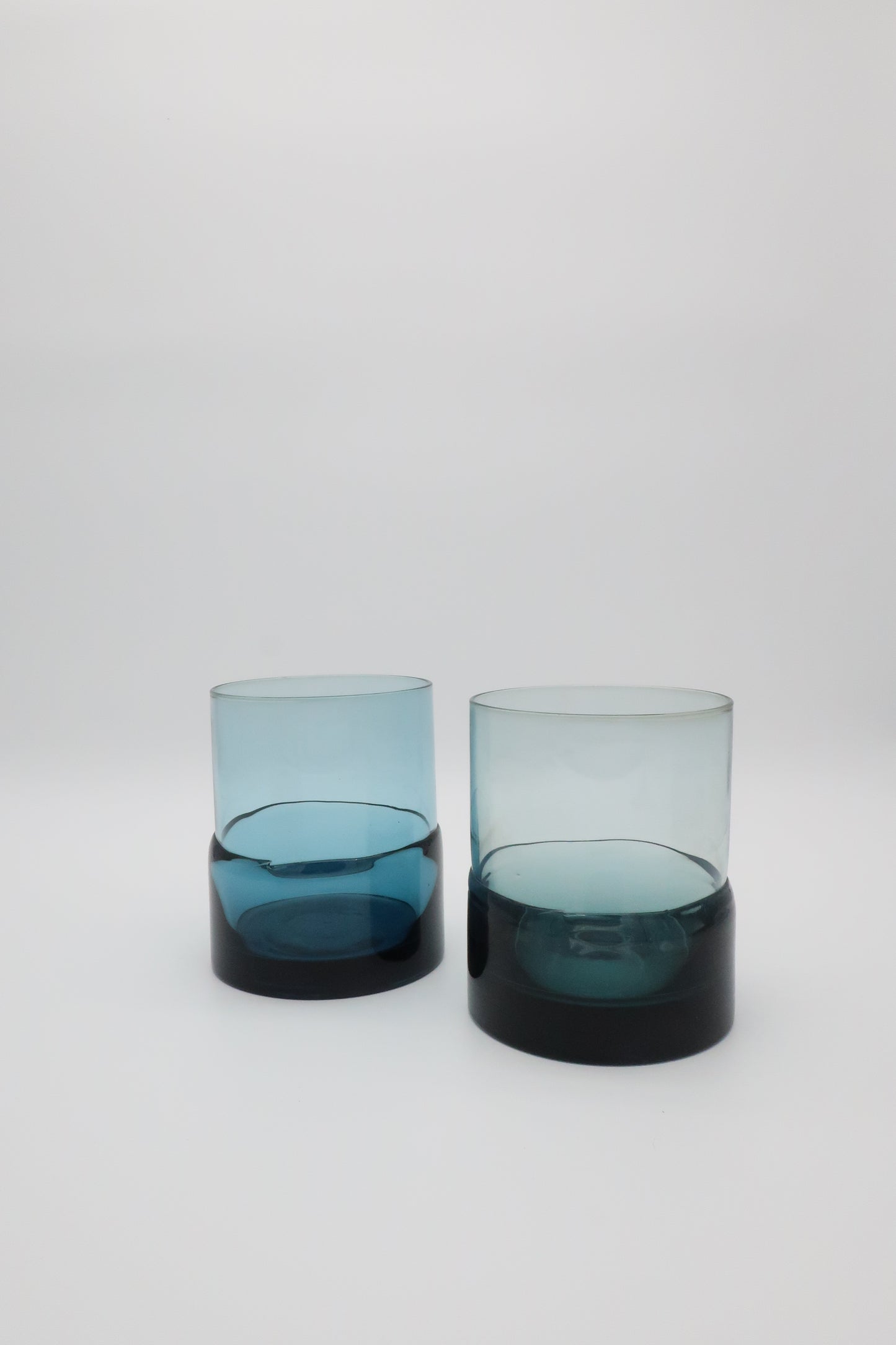90’s Pier 1 Blue Tumbler Set