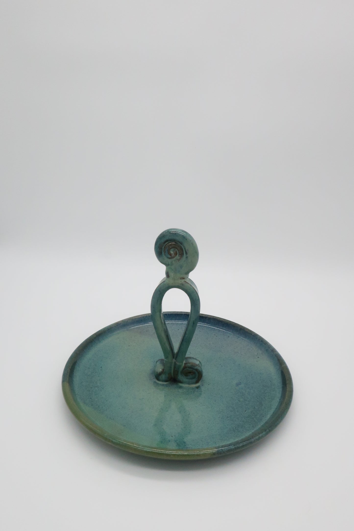 Ceramic Green Catch-all Plate