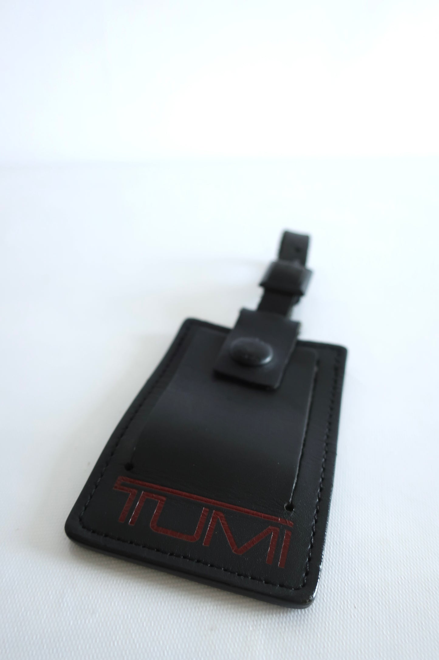 Tumi Leather Luggage Tag