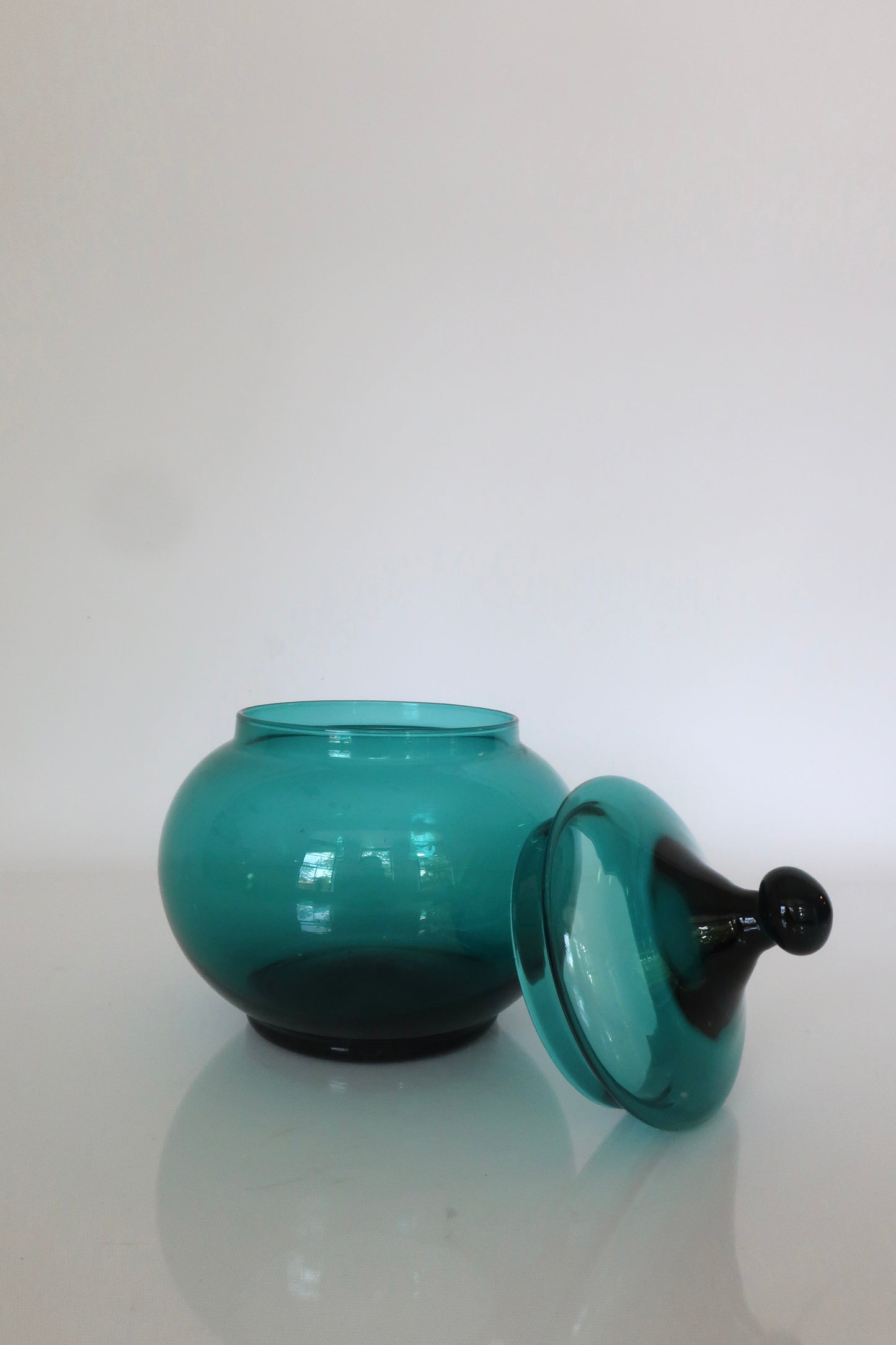 Empoli Teal Lidded Catch-all