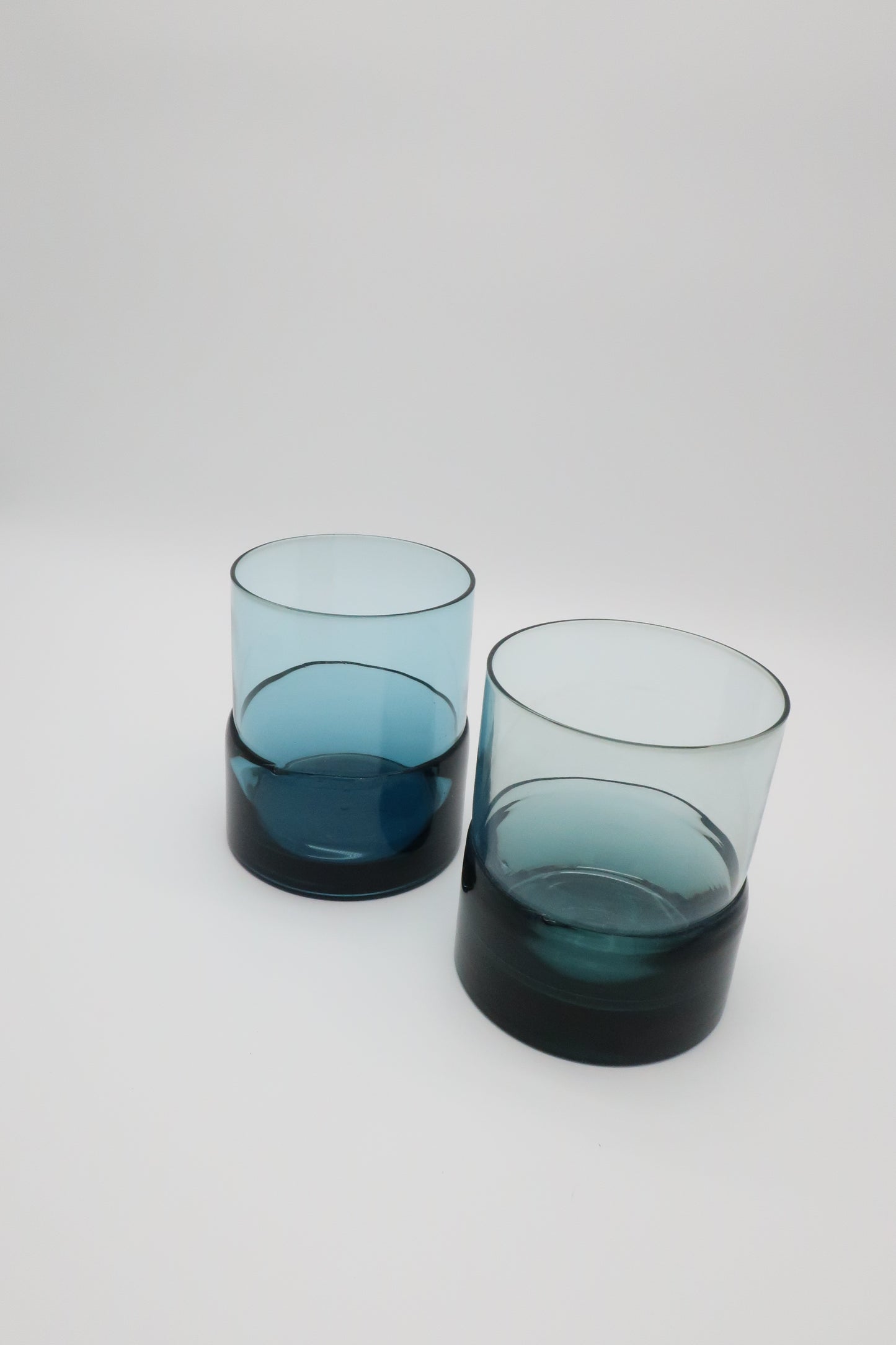 90’s Pier 1 Blue Tumbler Set