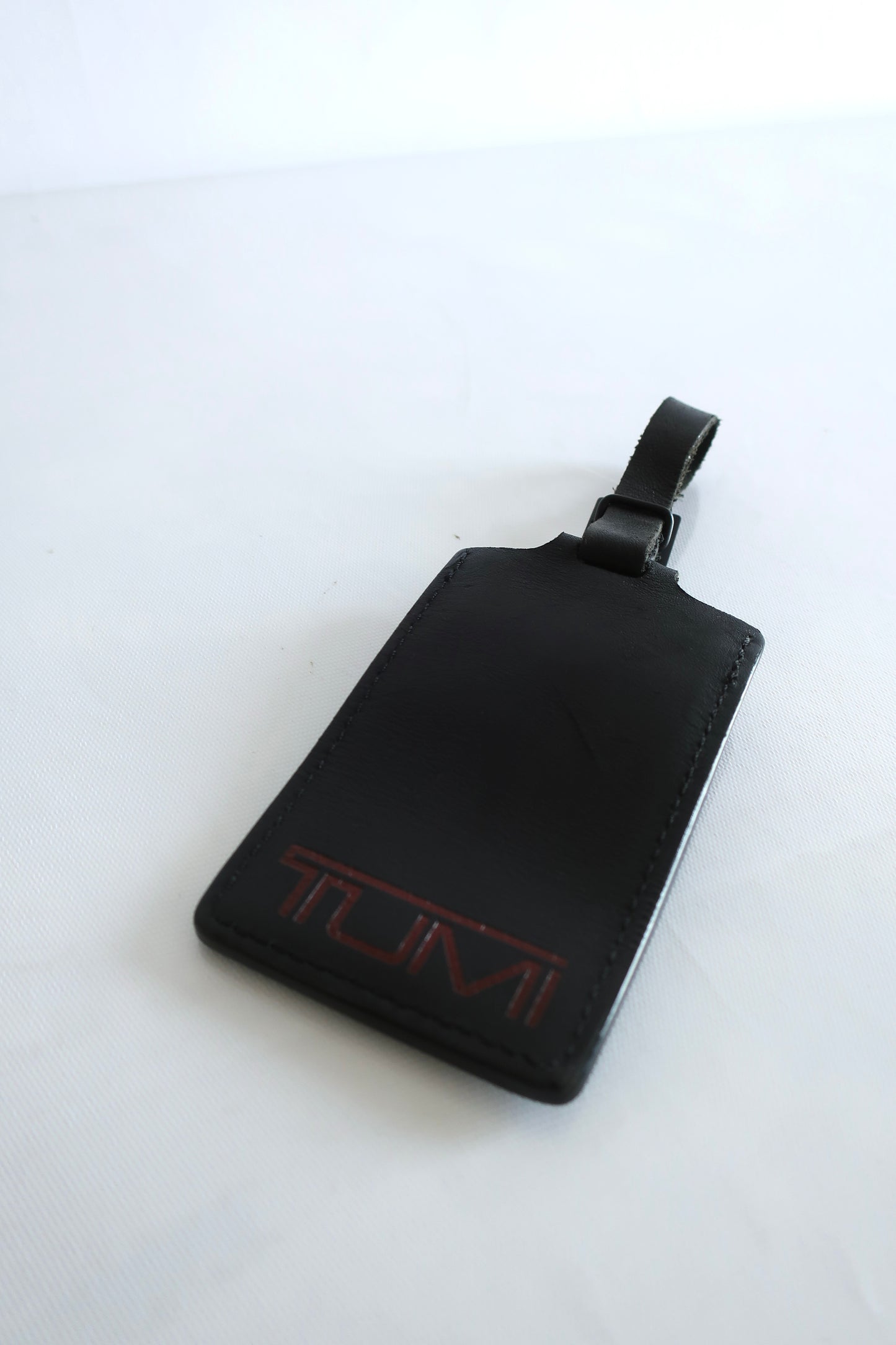 Tumi Leather Luggage Tag