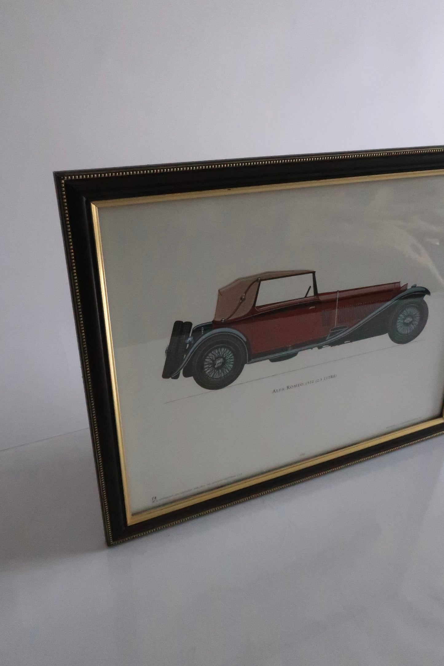 Alfa Romeo Framed Art Piece