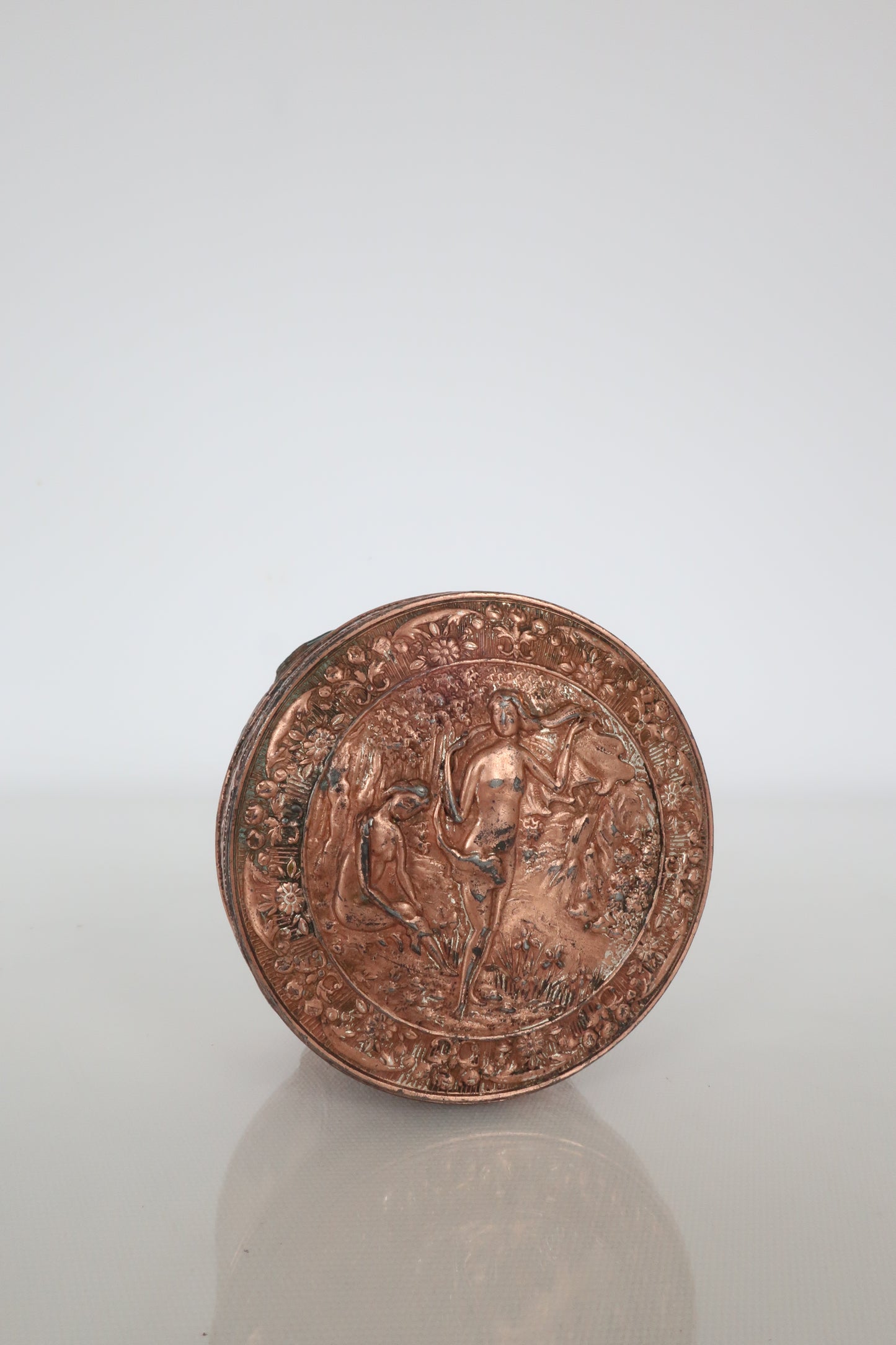 Copper Lady Trinket Dish