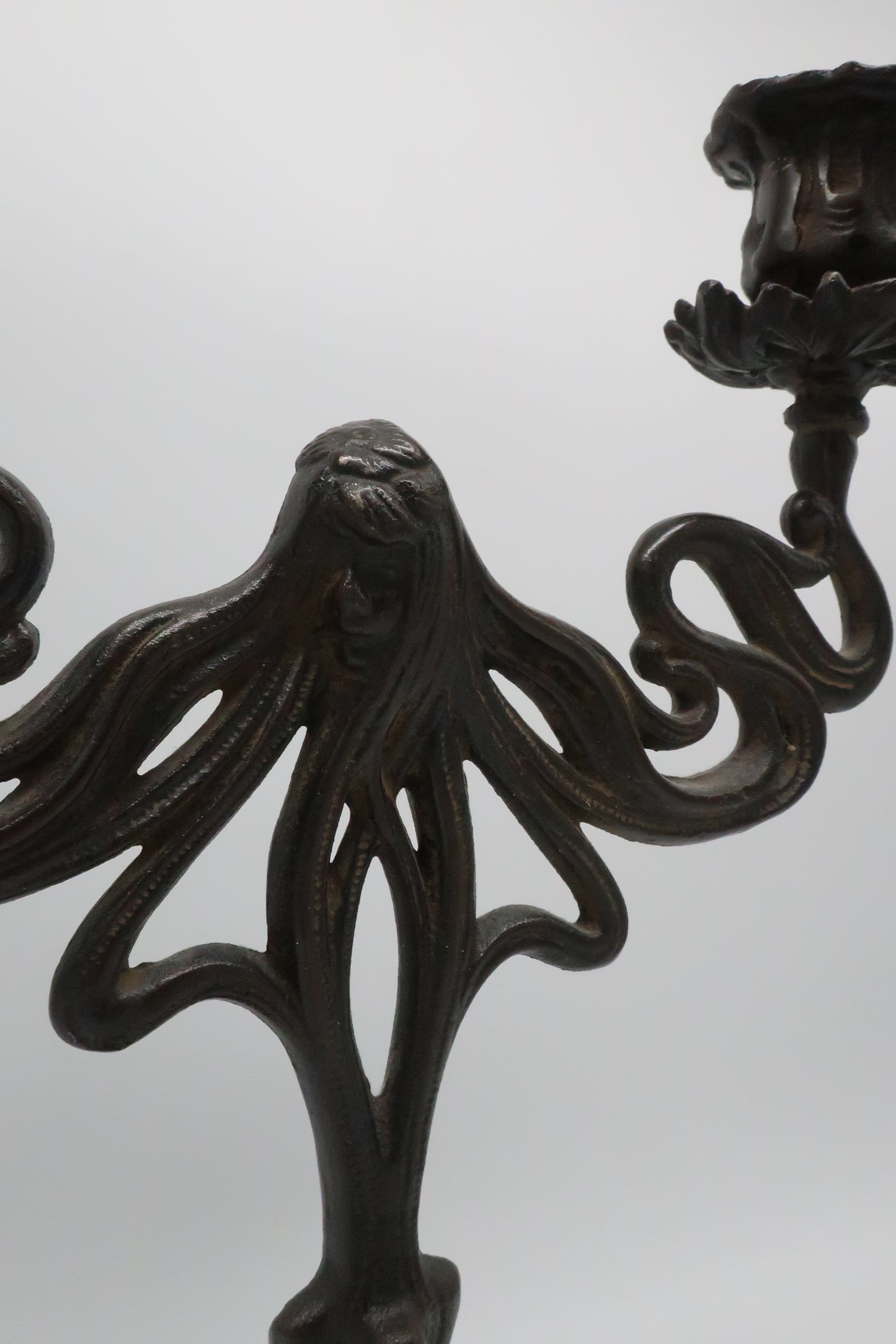 1970’s Fitz & Floyd Art Nouveau Candle Holder