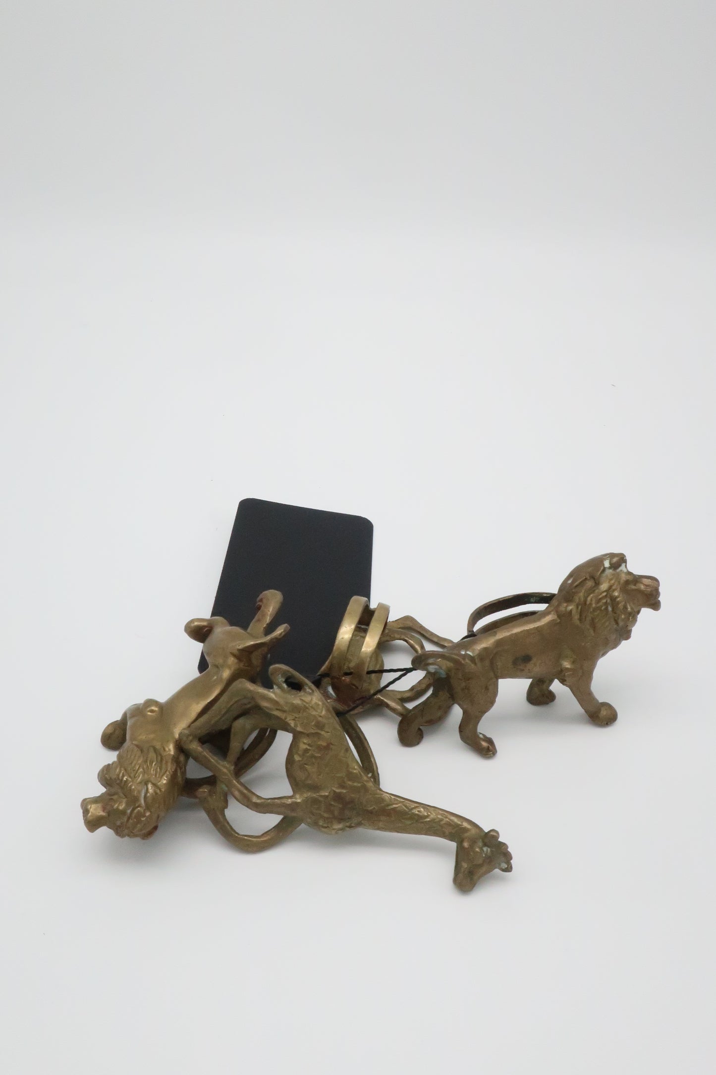 MCM Brass Napkin Rings