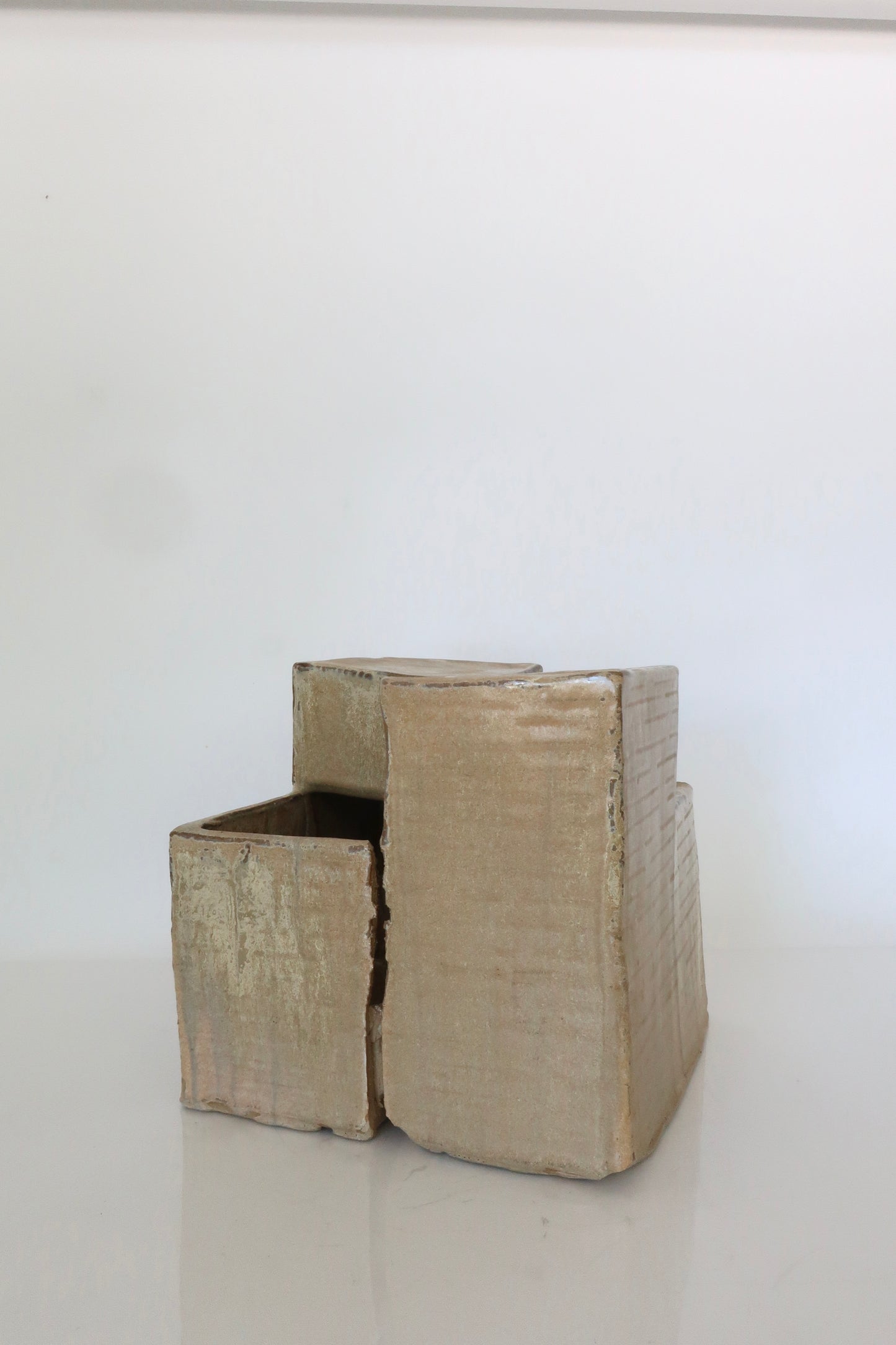 Cubed Pottery Planter