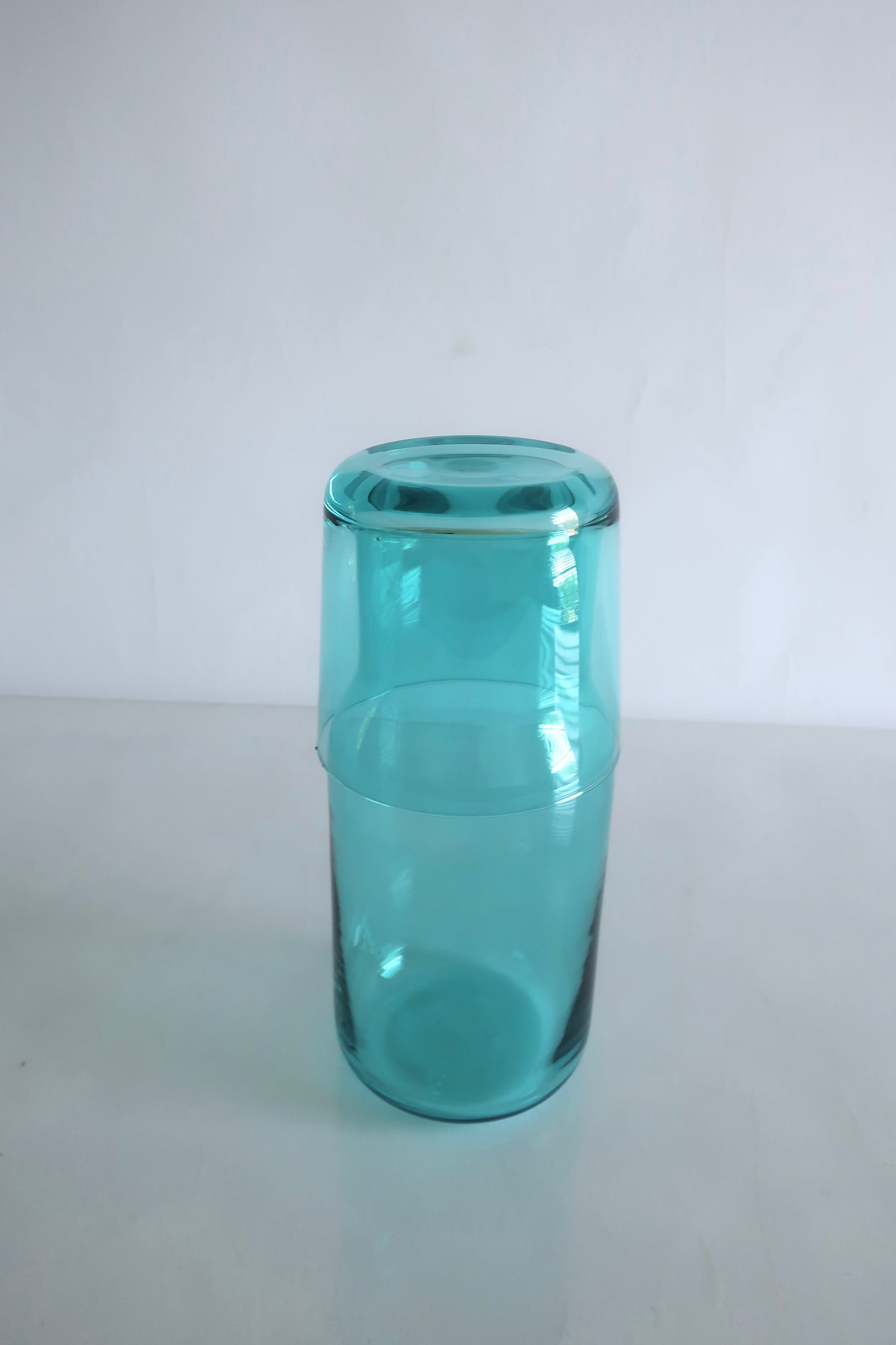 Teal Bedside Carafe