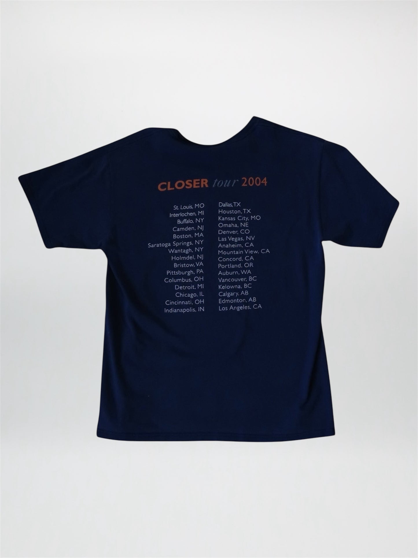 2004 Josh Groban Band Tee