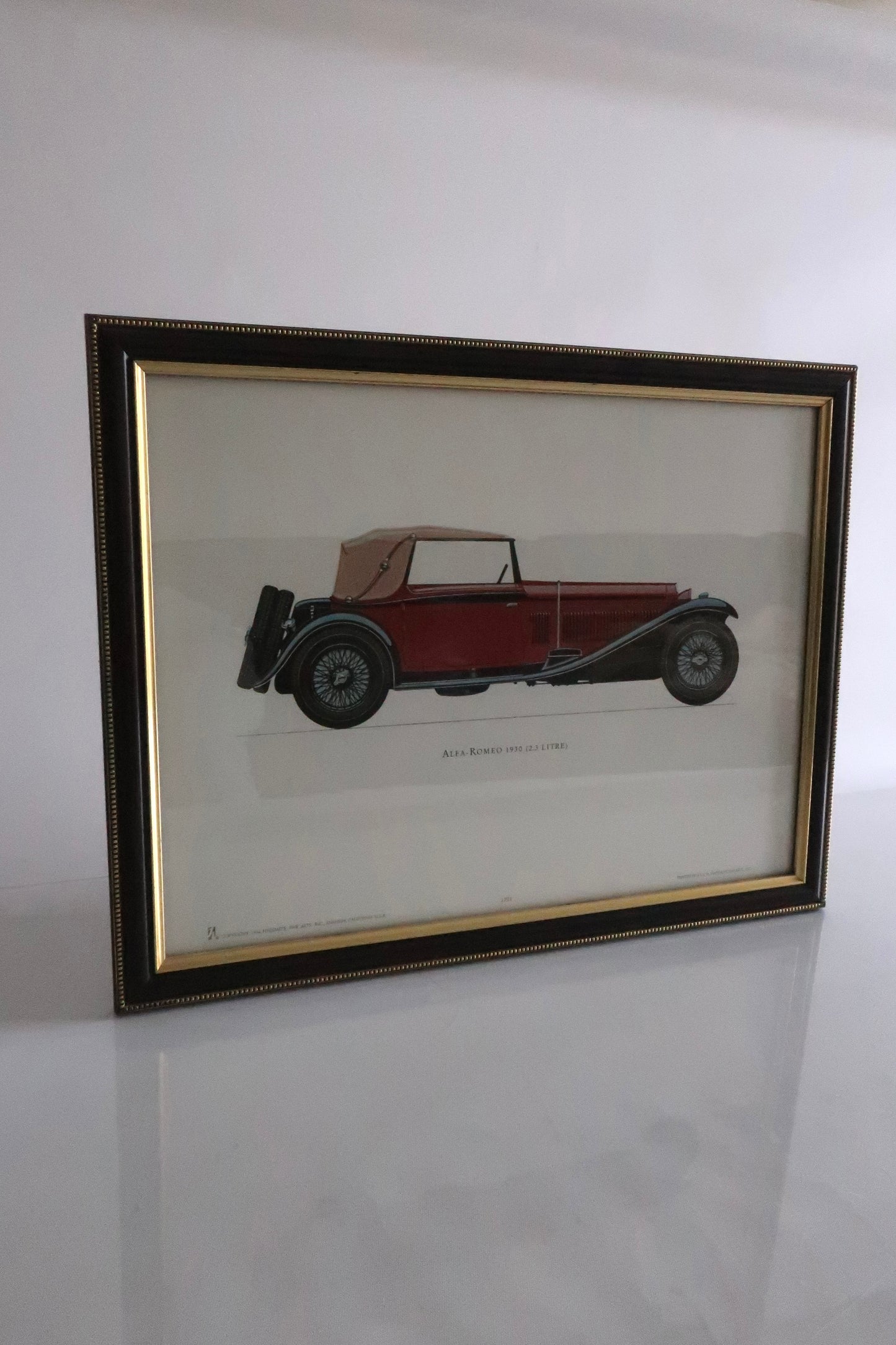 Alfa Romeo Framed Art Piece