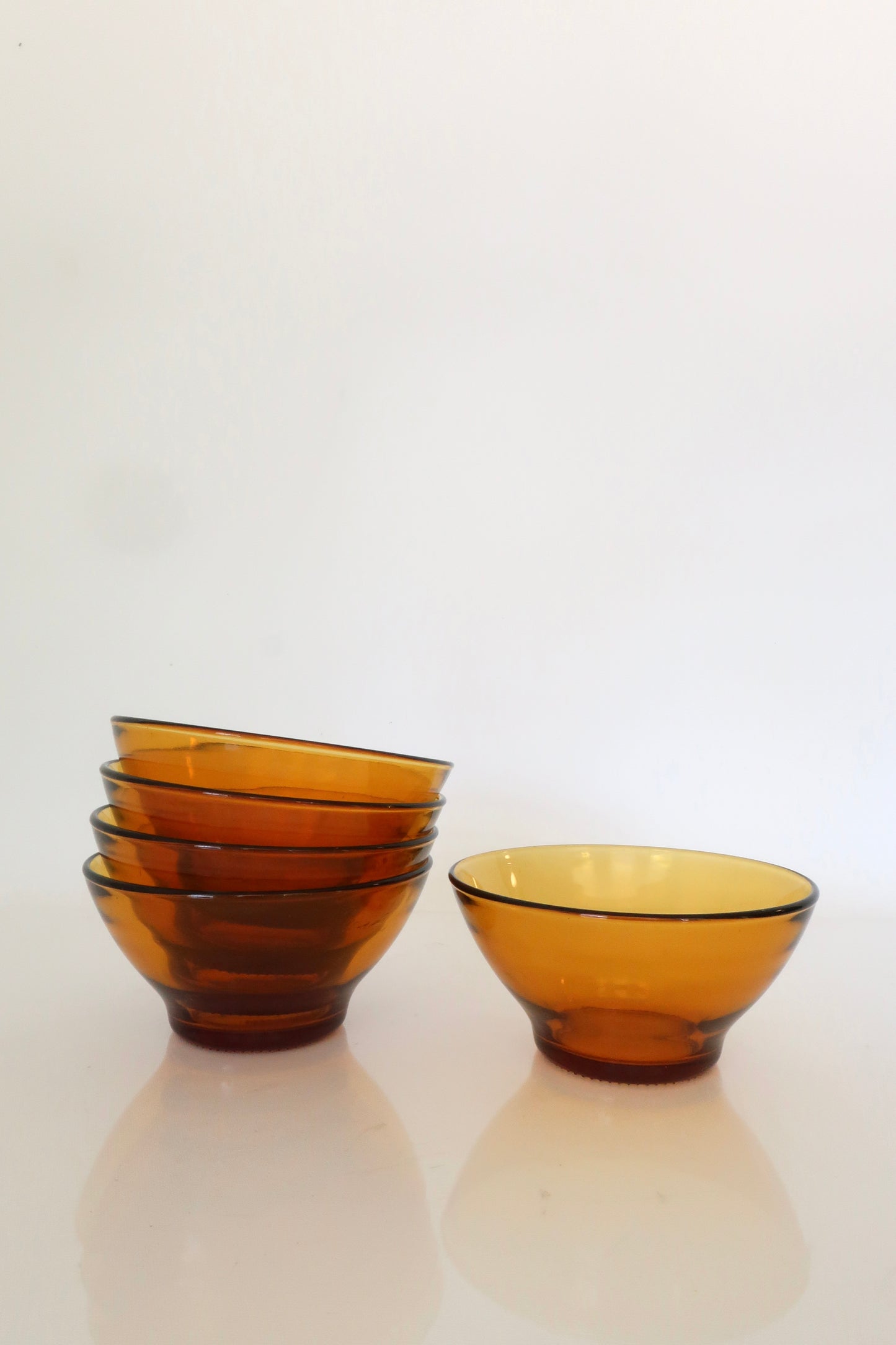 Arcoroc Amber Soup Bowls