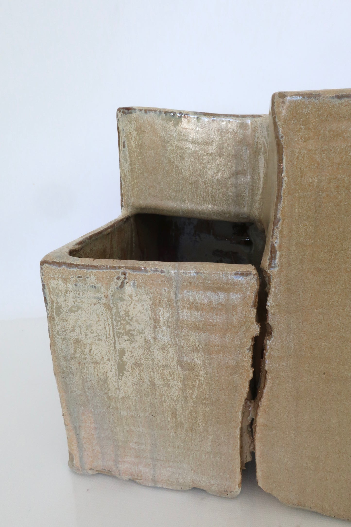 Cubed Pottery Planter